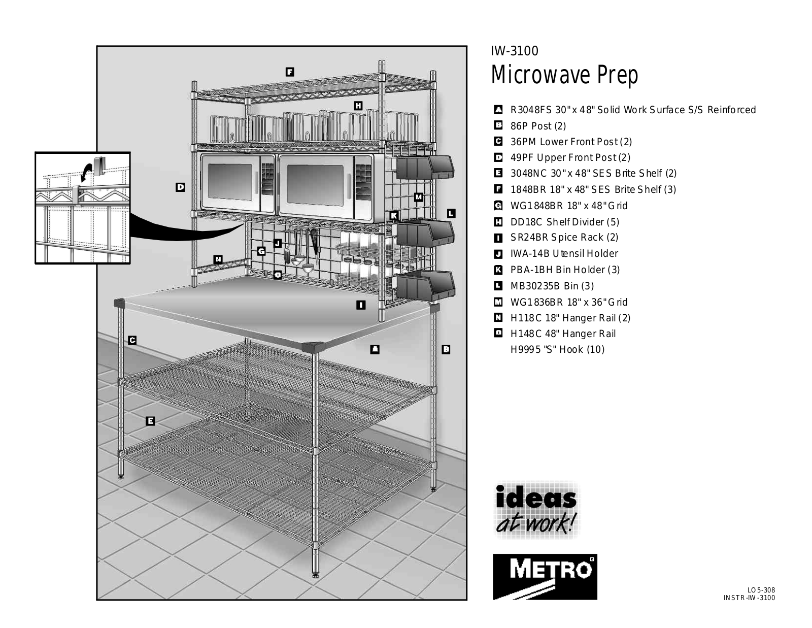 Metro IW-3100 User Manual