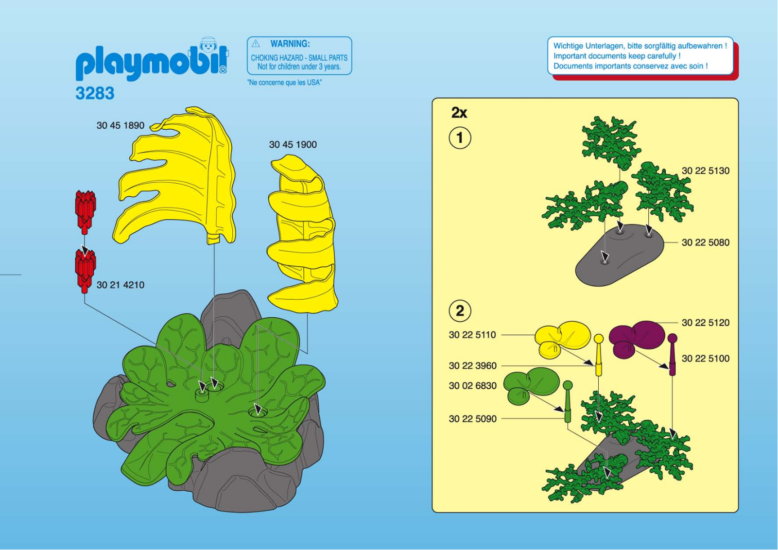 Playmobil 3283 Instructions