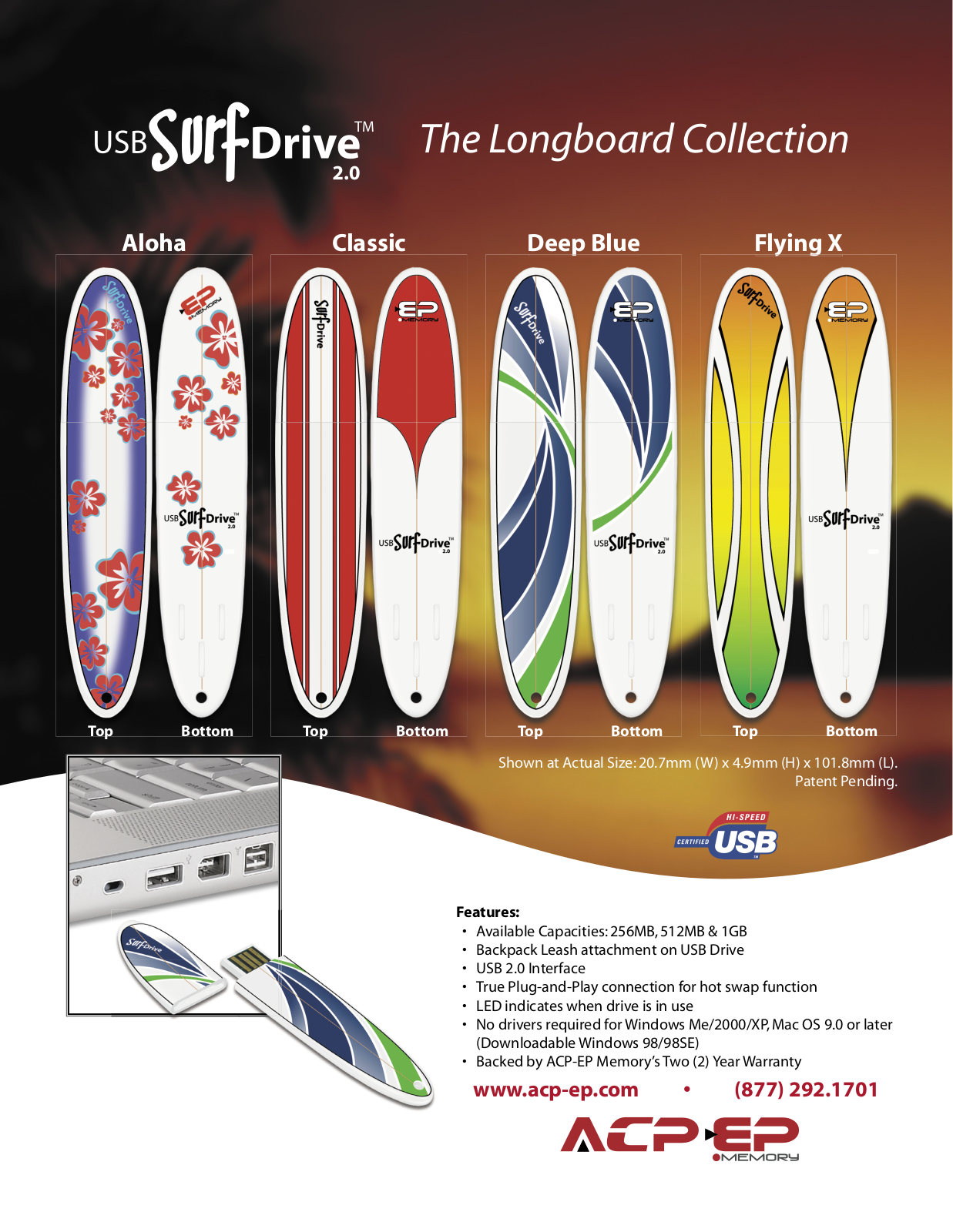 ACP-EP Memory The Longboard Collection User Manual