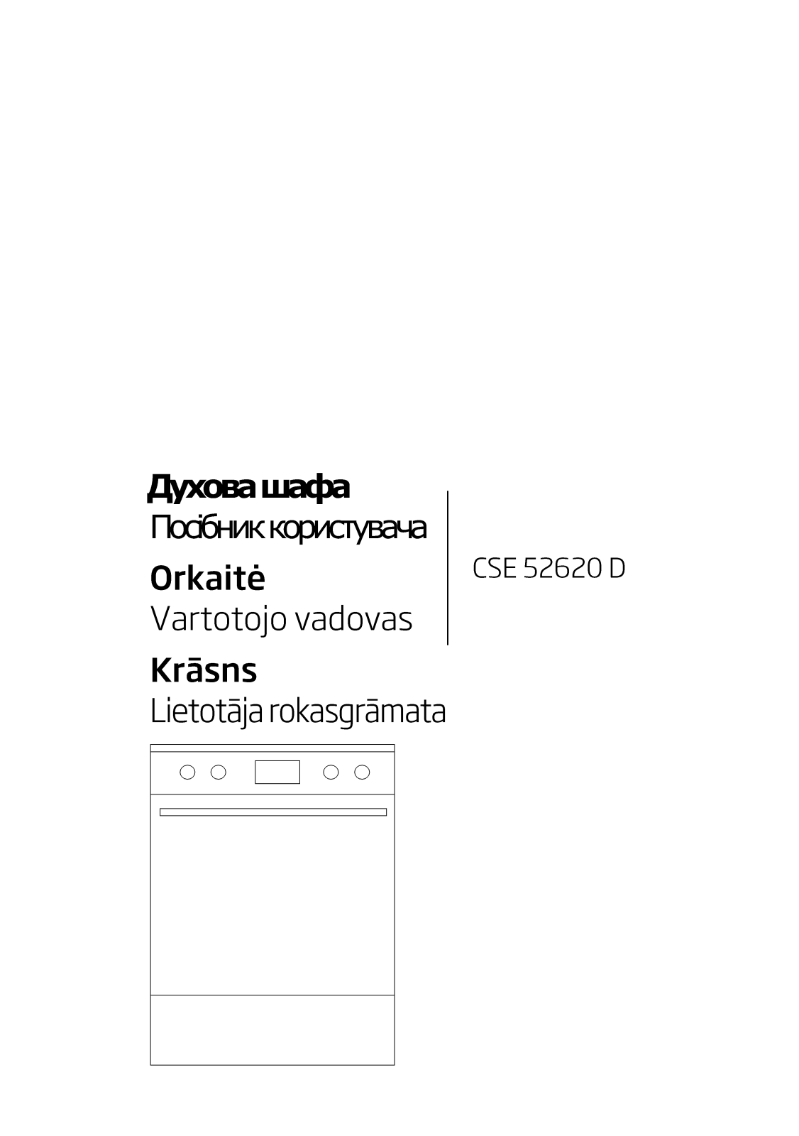 Beko CSE52620D User manual