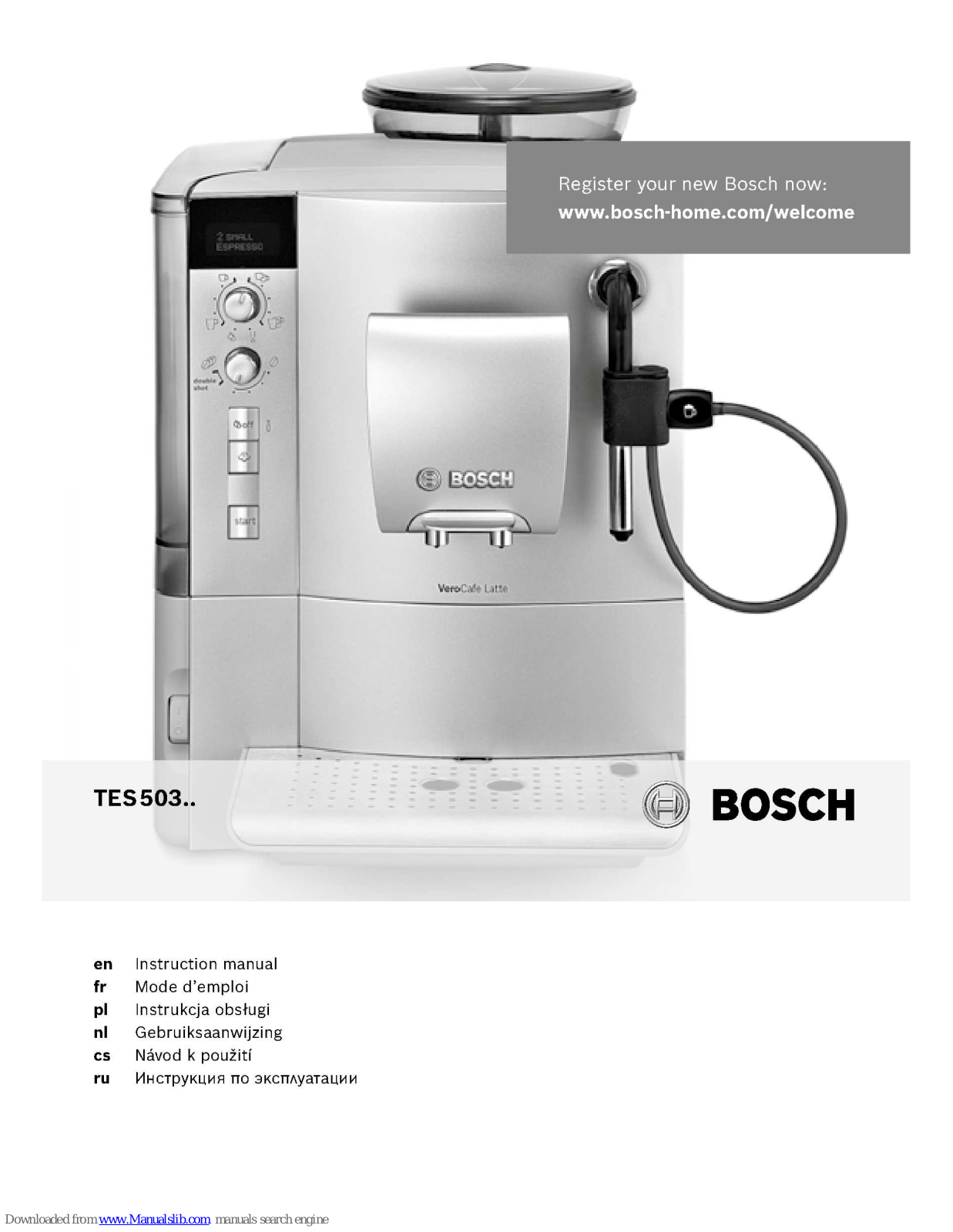 Bosch TES 503 Instruction Manual