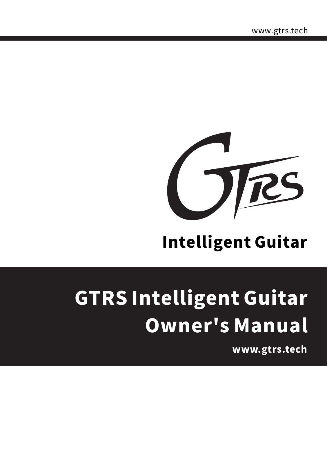 Mooer GTRS User manual