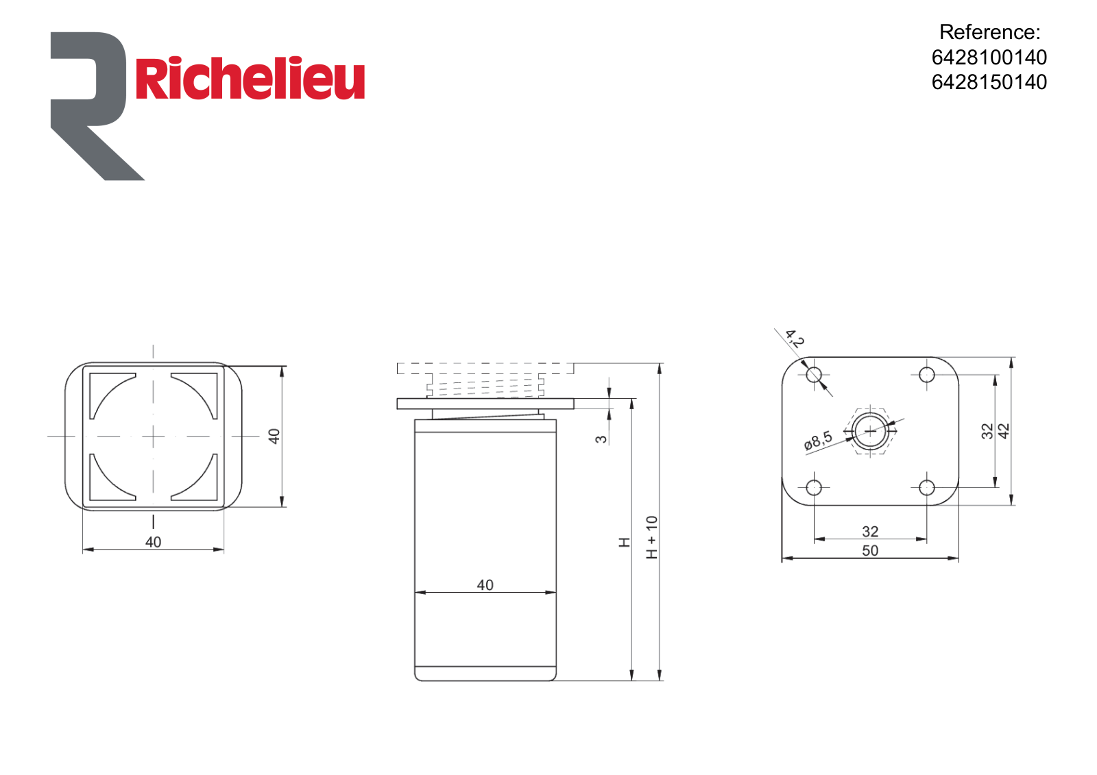 Richelieu RHC10865 Specifications - ManualMachine.com