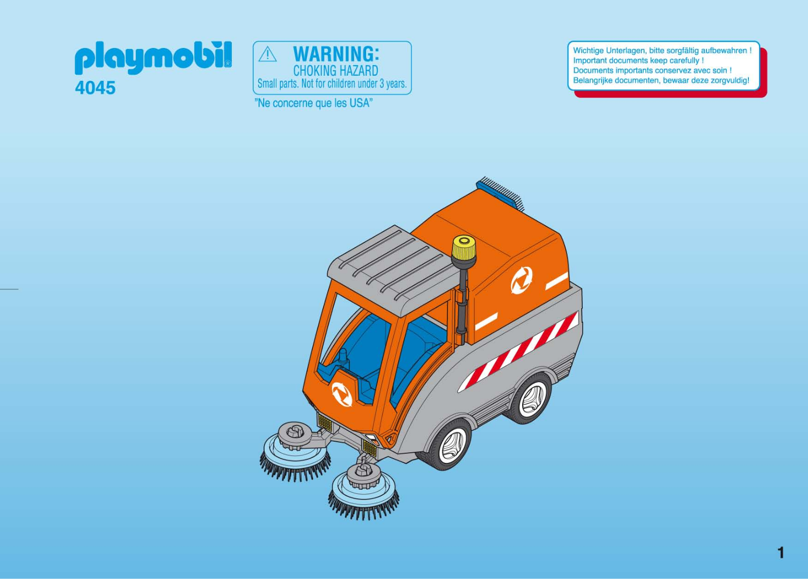 Playmobil 4045 Instructions