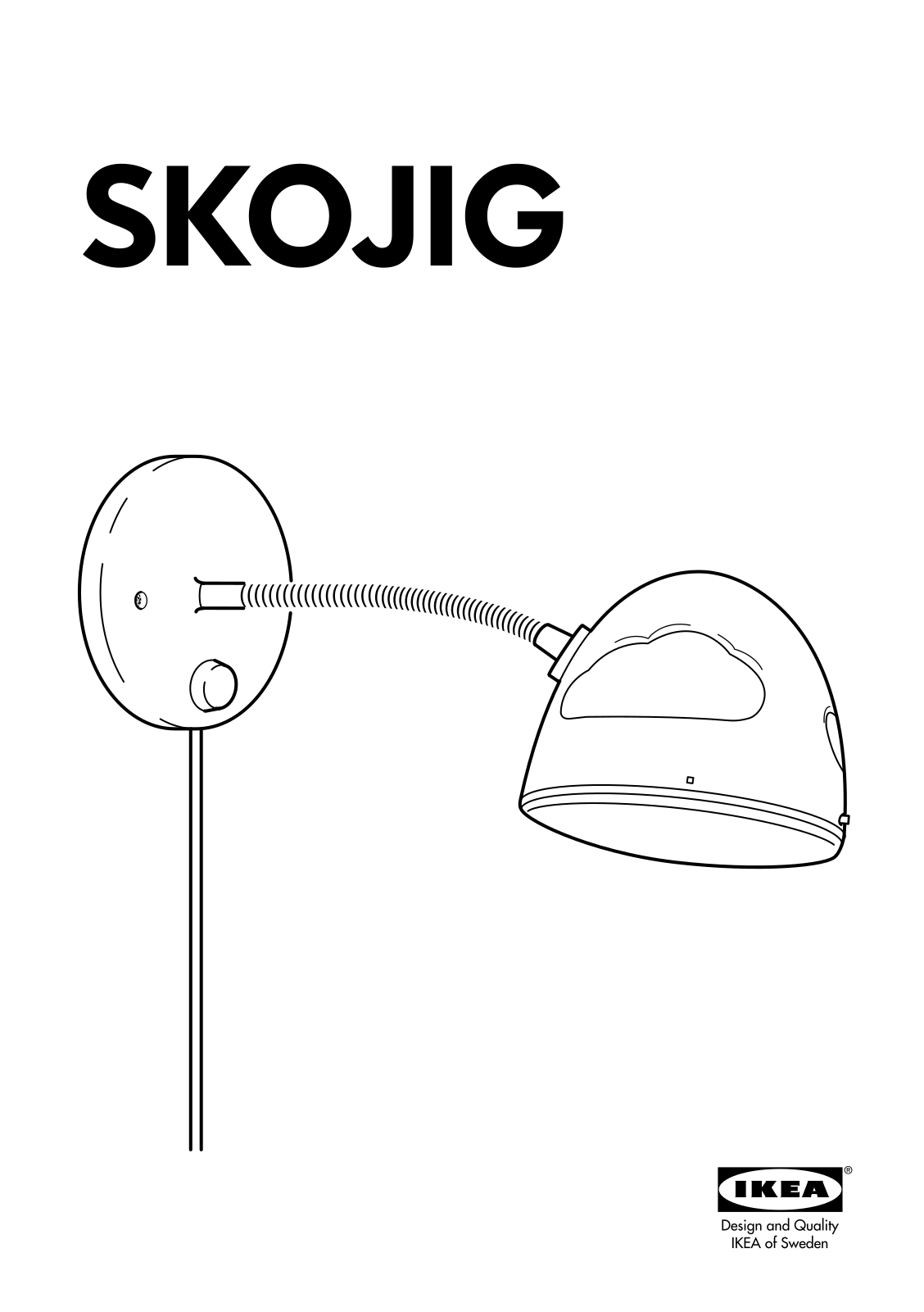 IKEA SKOJIG User Manual