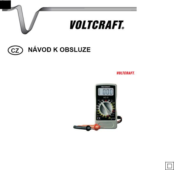 VOLTCRAFT VC11 User guide