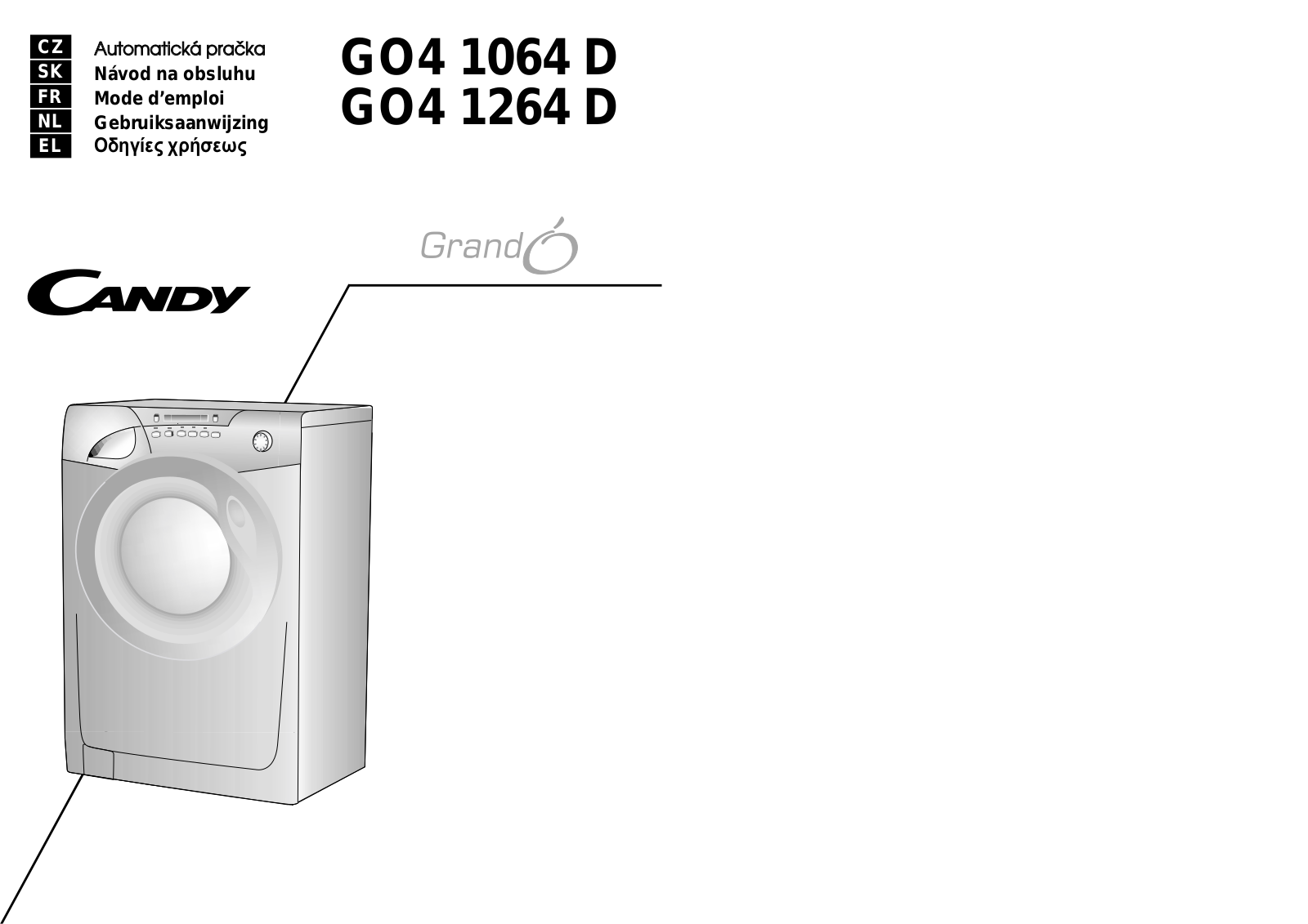 Candy GO4 1064 D User Manual