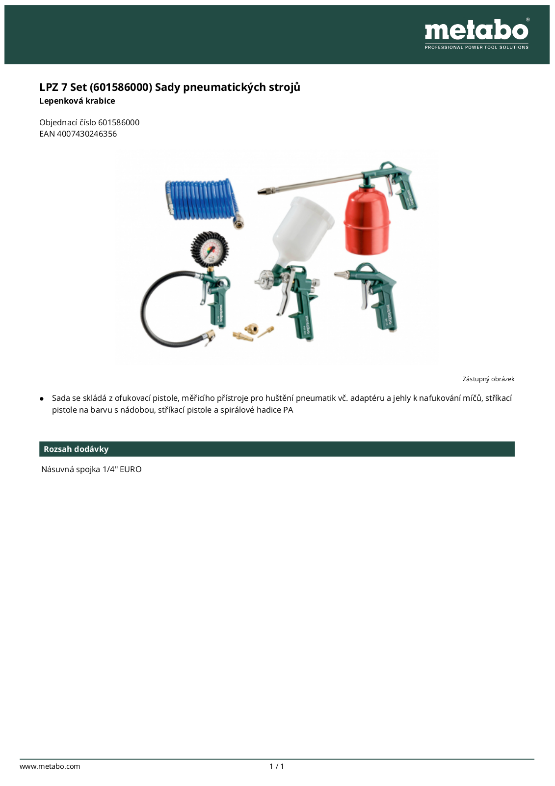 Metabo 601586000 User guide - ManualMachine.com
