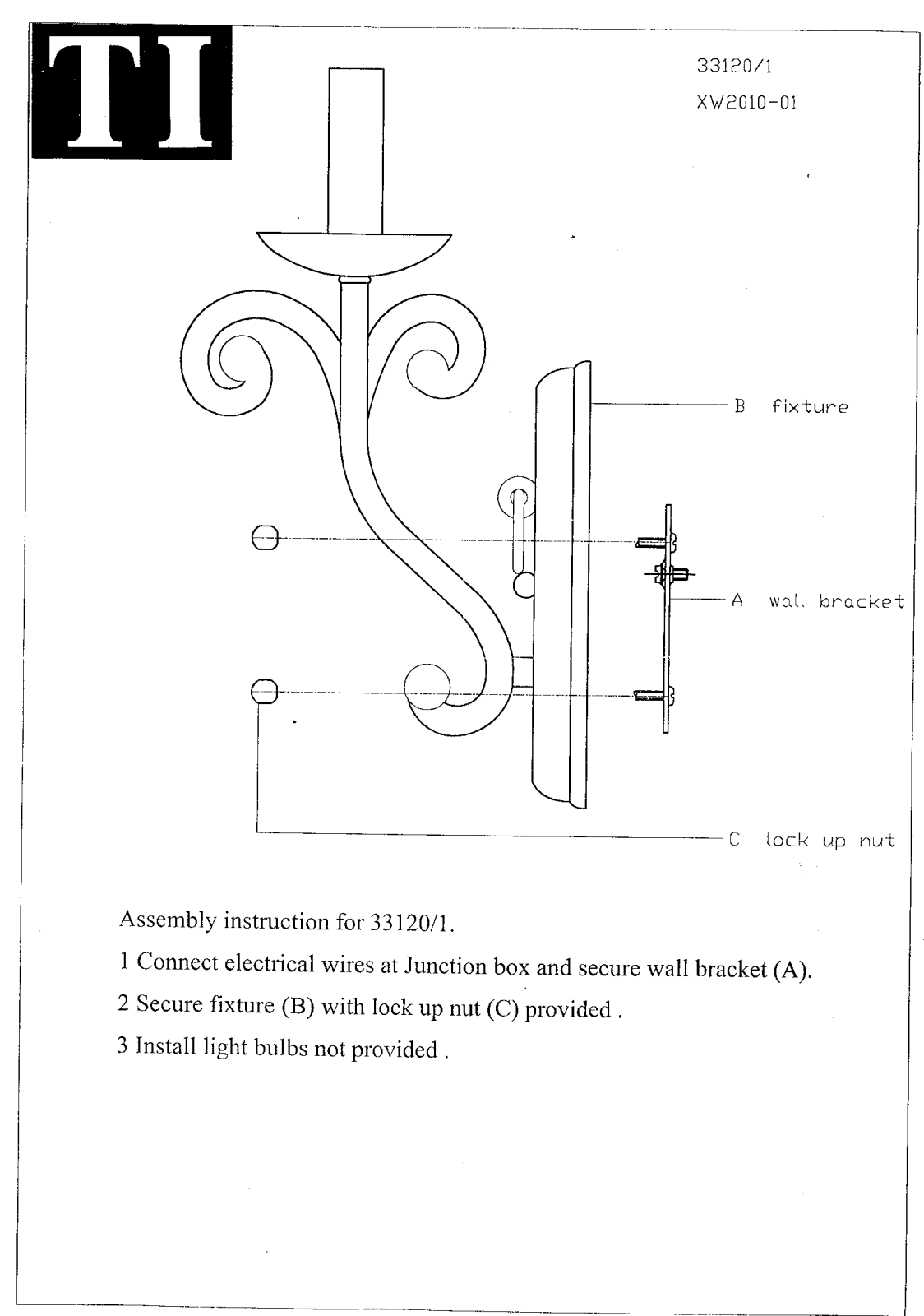 Triarch 33121, 33120 User Manual