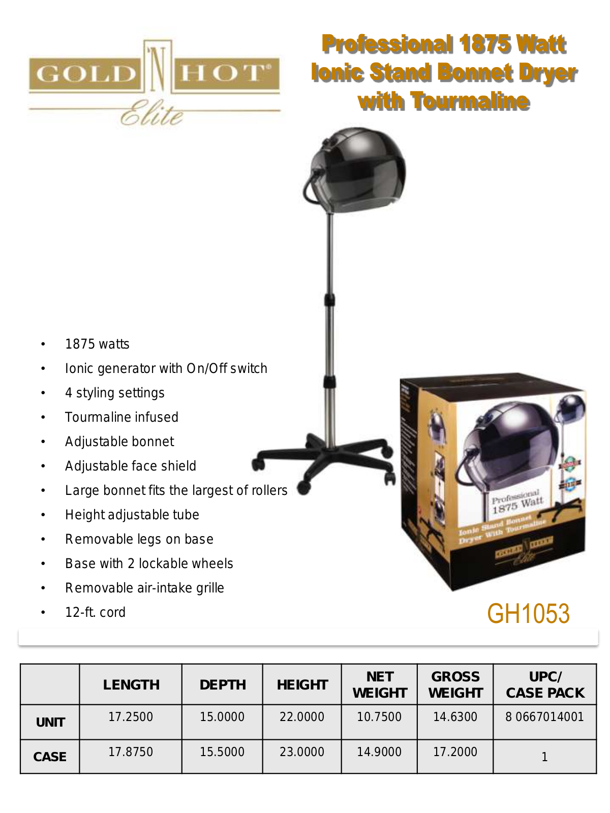 Belson GH1053 DATASHEET