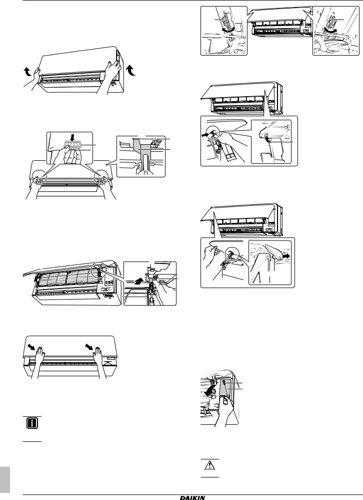 Daikin FTXTA30A2V1BW Installation manuals