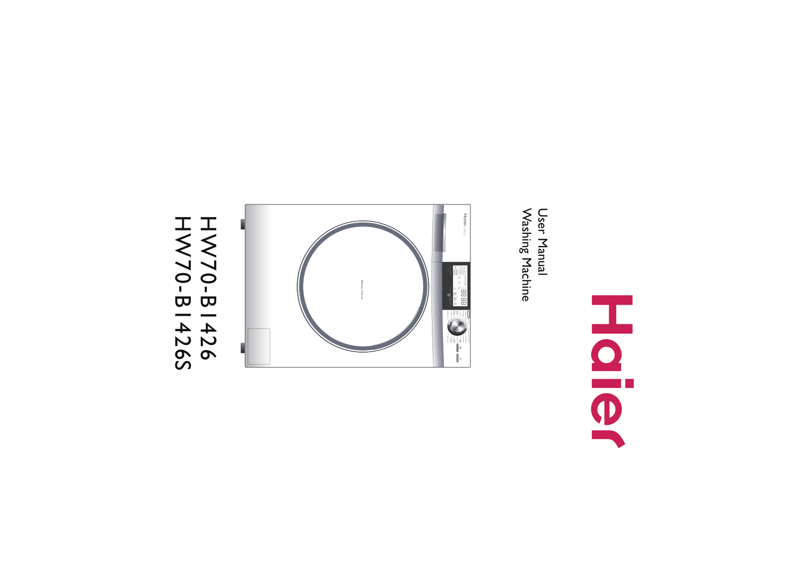 Haier HW70-B1426, HW70-B1426S User Manual