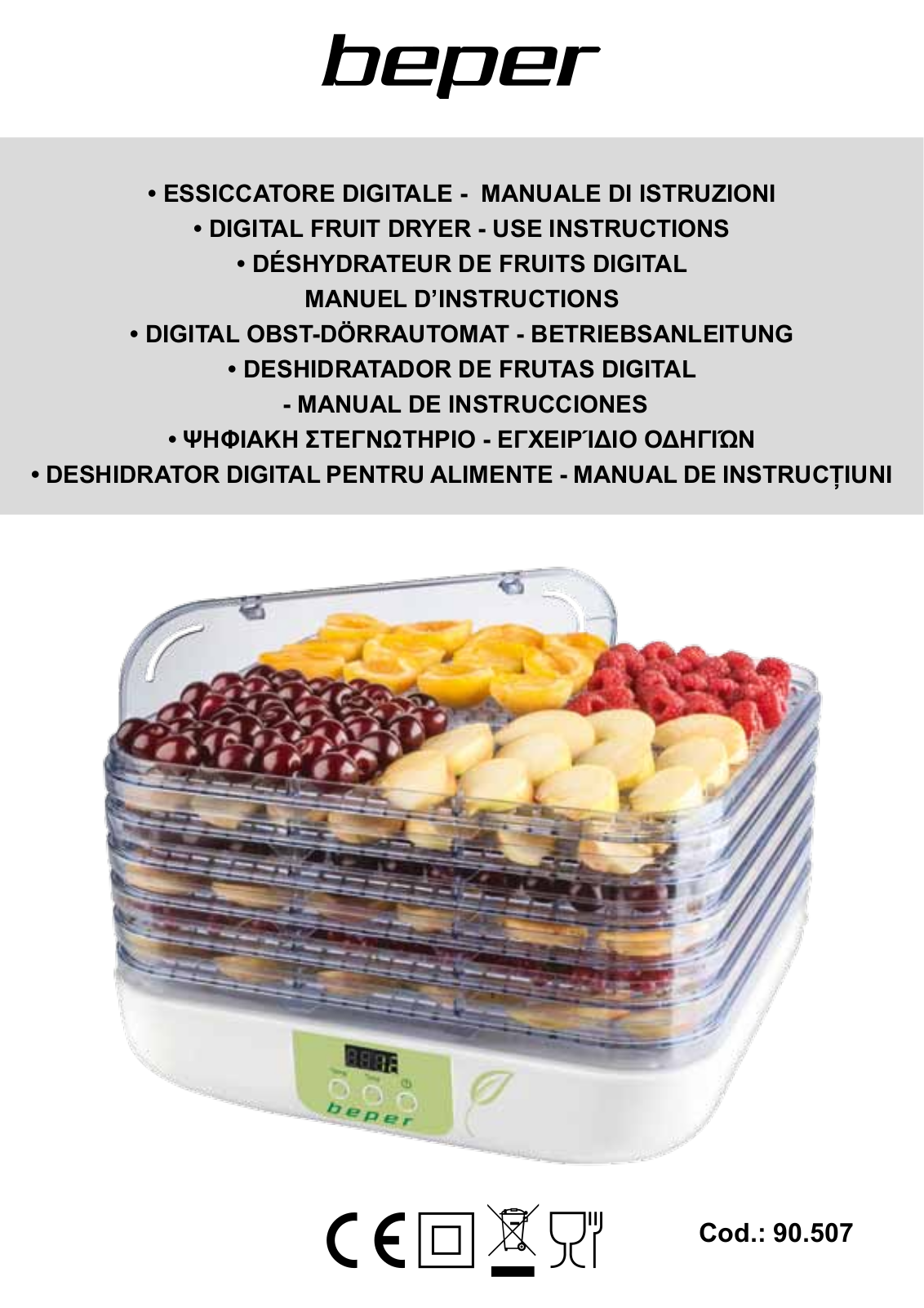 Beper 90.507 Use Instructions - ManualMachine.com