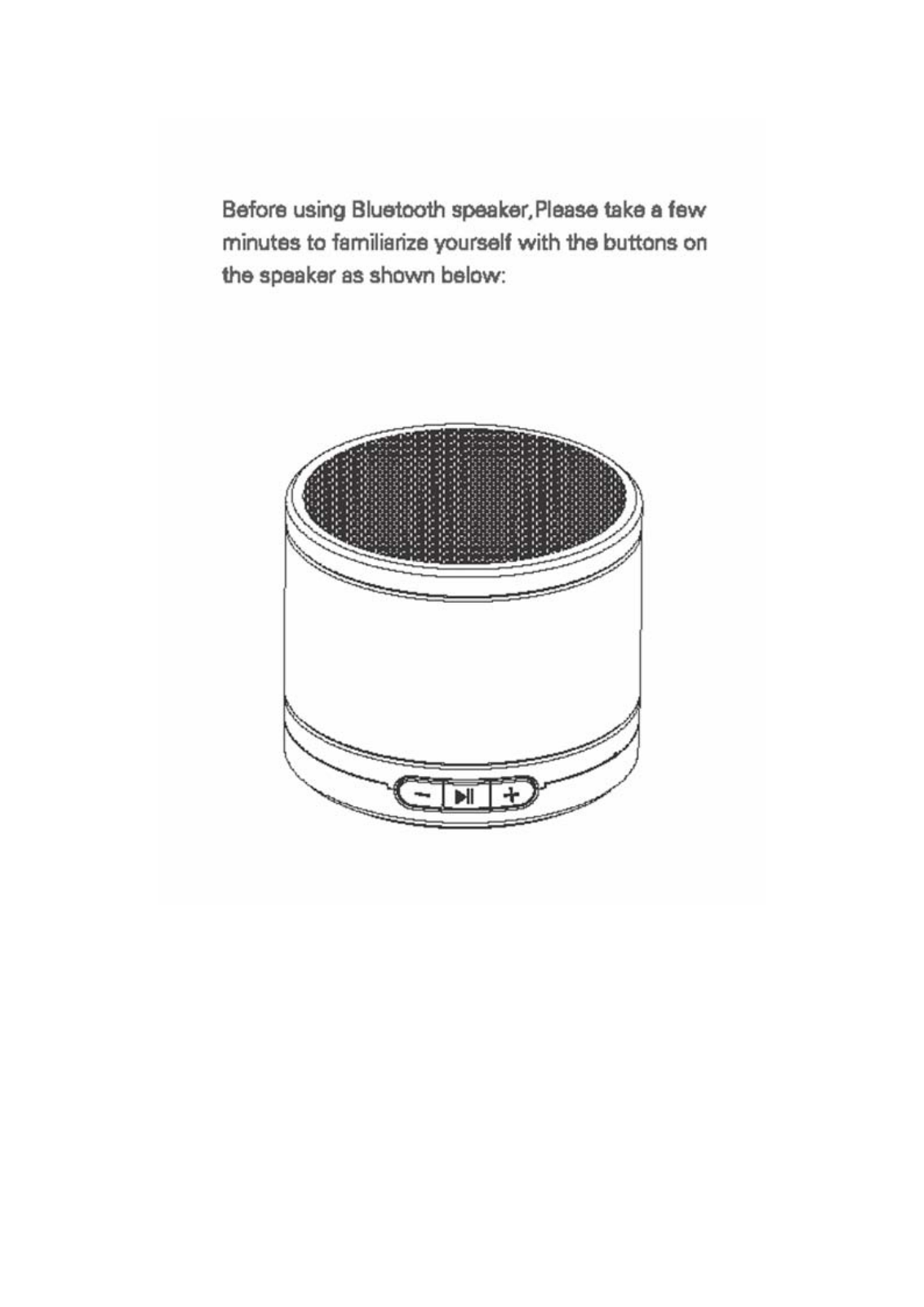 Benway Electronics SPEAKER User Manual