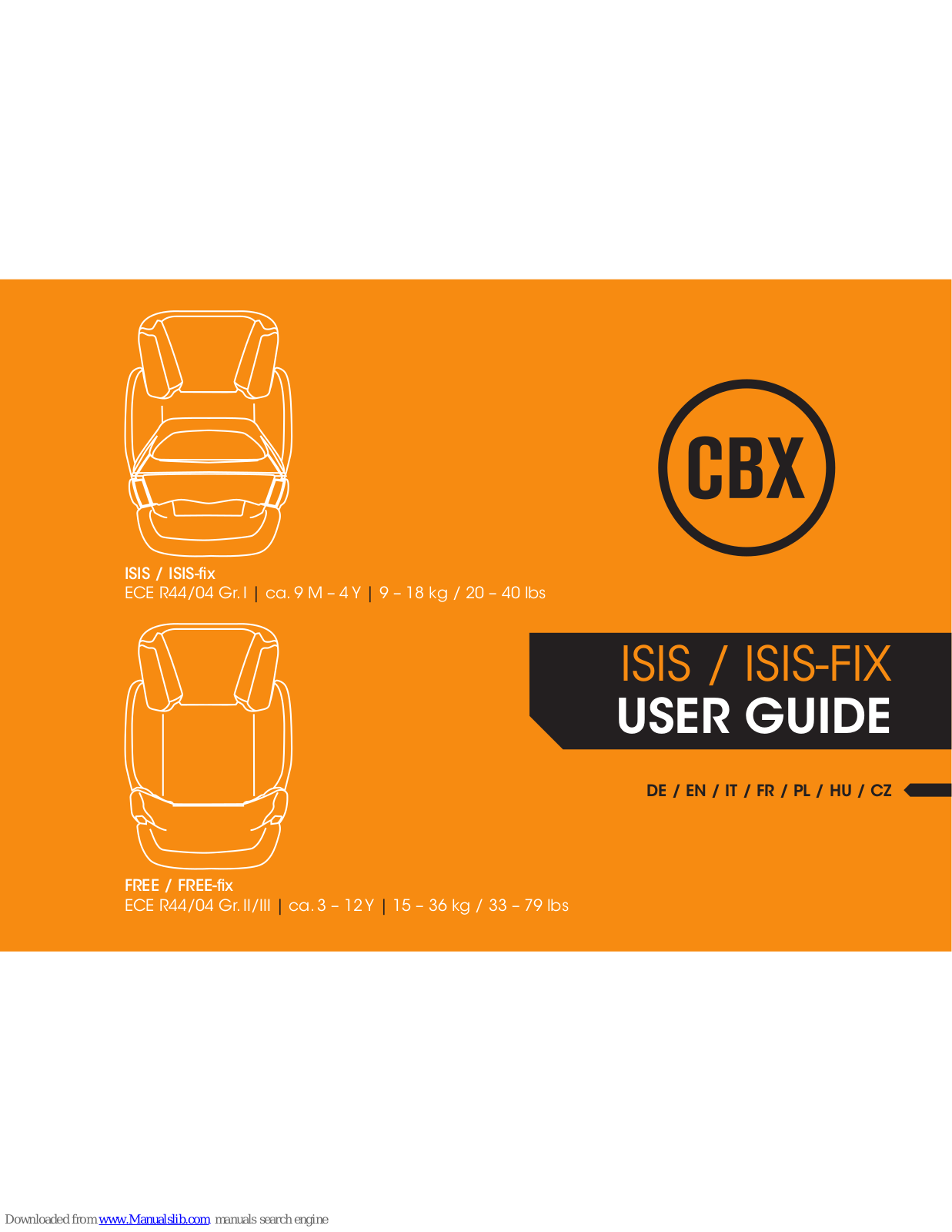 CBX ISIS, ISIS-FIX User Manual - ManualMachine.com