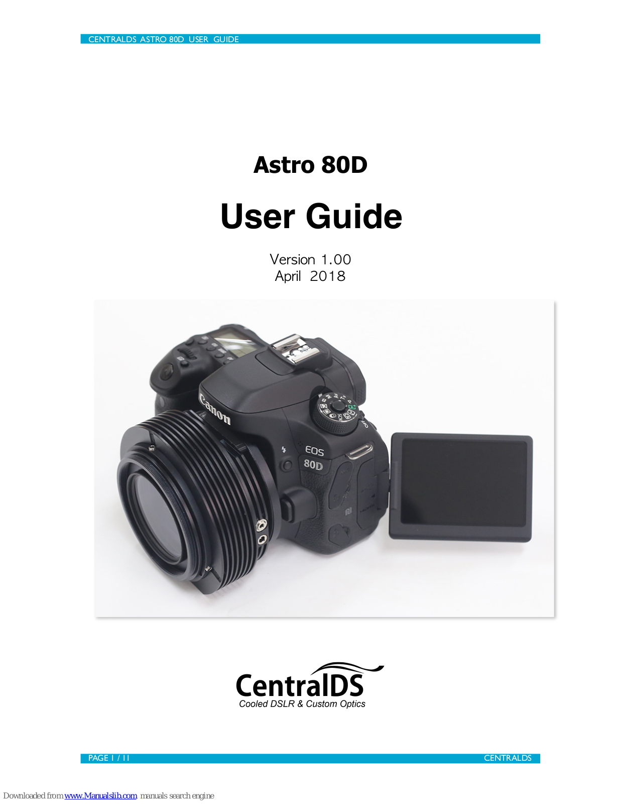 CentraIDS Astro 80D User Manual - ManualMachine.com