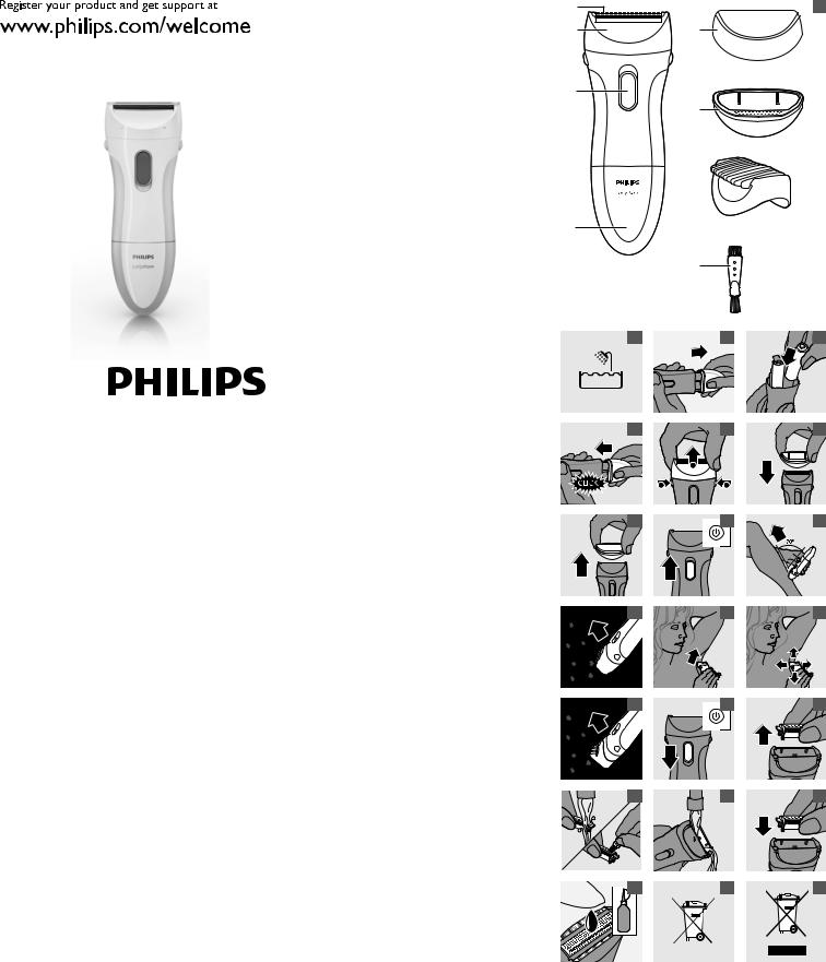 Philips HP6342, HP6341 User Manual