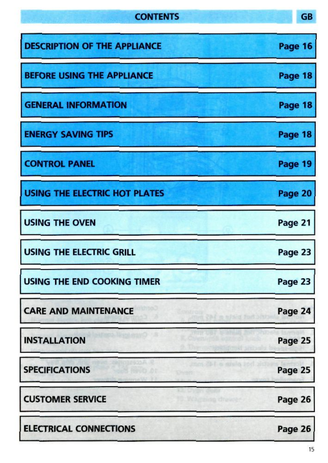 Whirlpool ACM 252 INSTRUCTION FOR USE