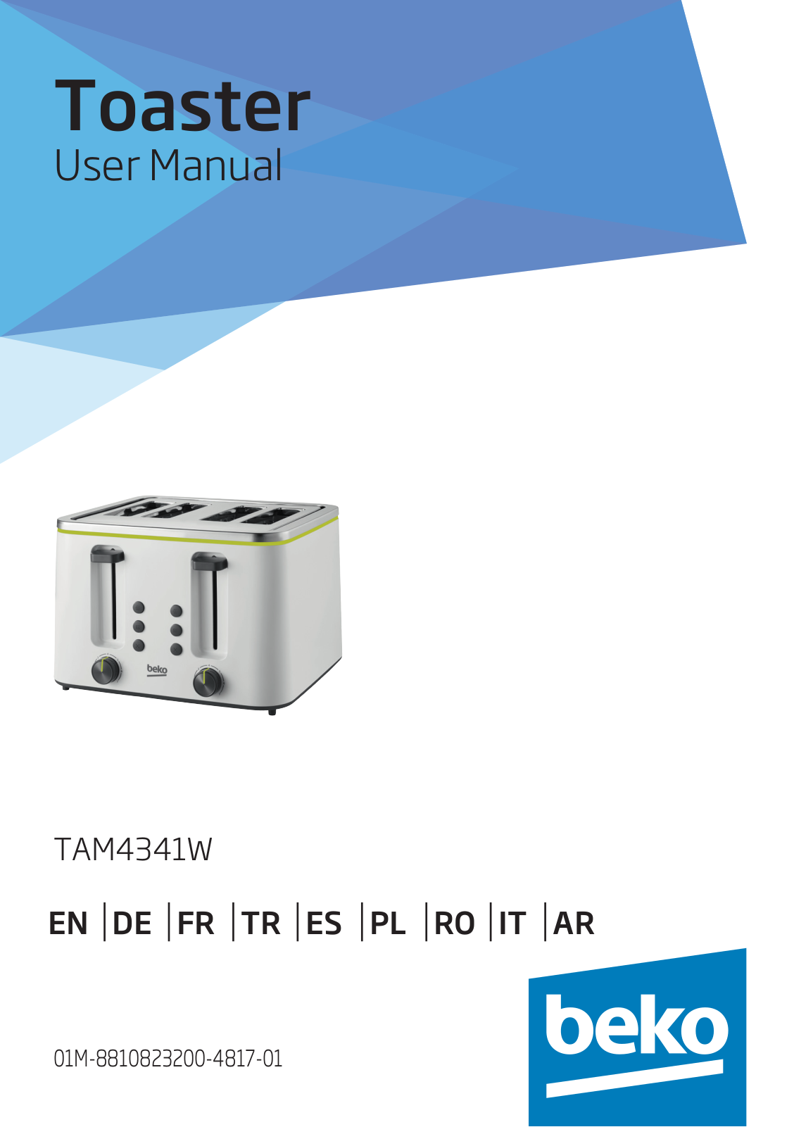 Beko TAM4341W User manual