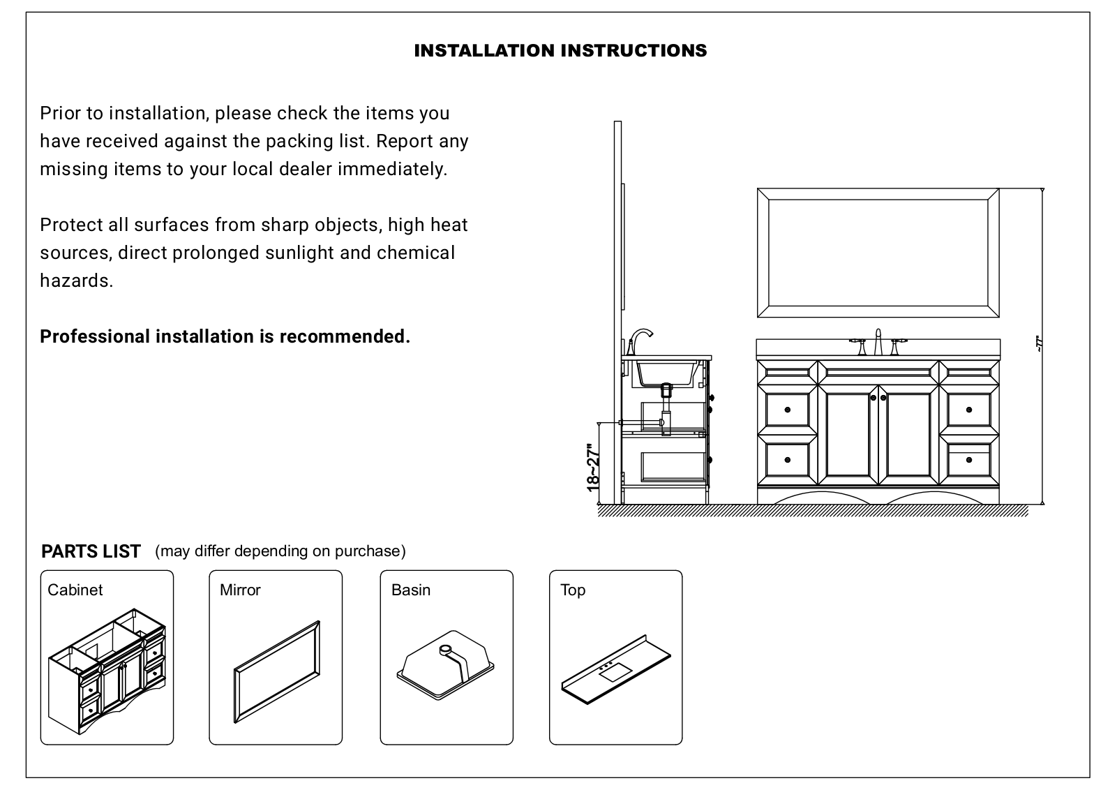 Alcott Hill ALTH5634 Installation Instructions - ManualMachine.com