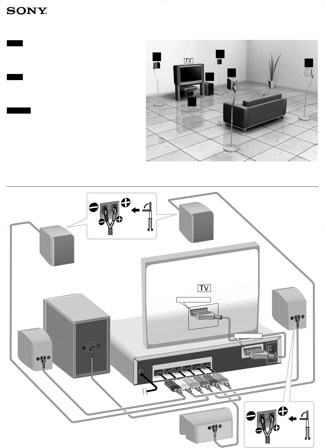 Sony DAV-DZ100 User Manual