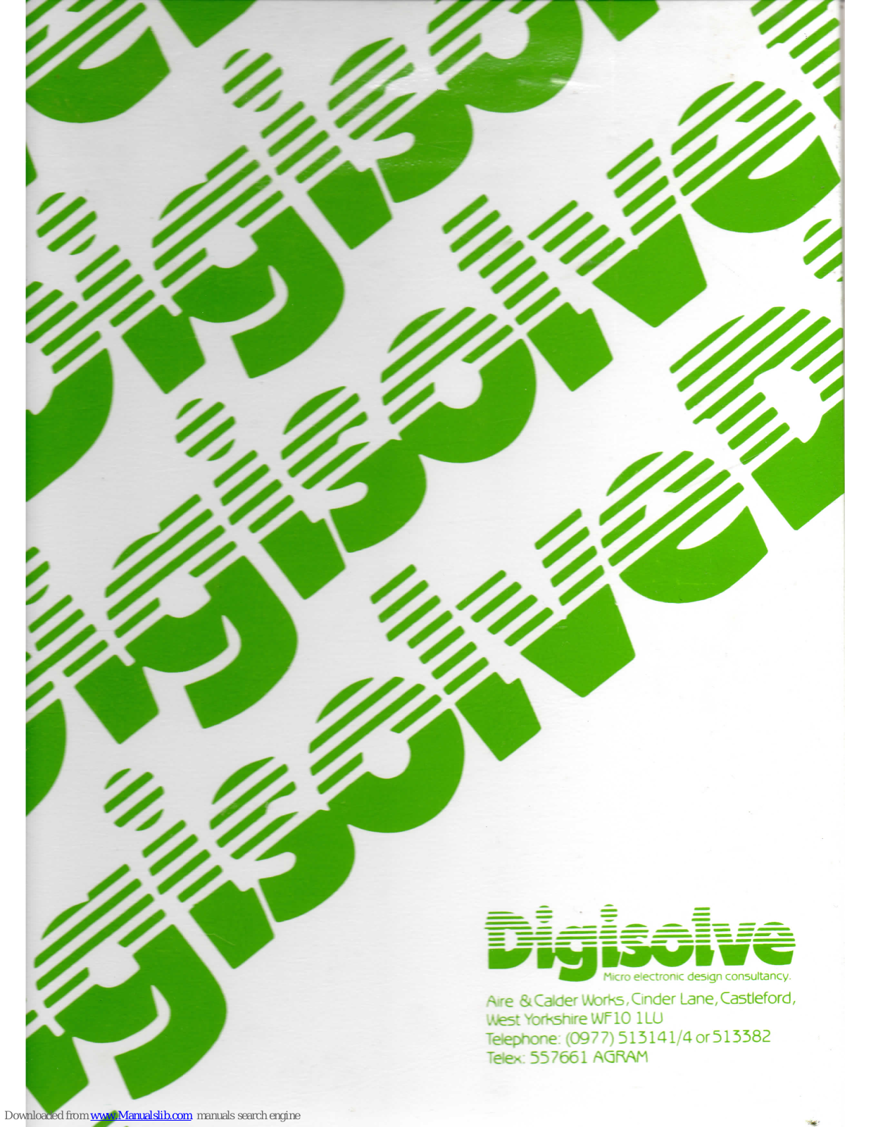 Digisolve VGP II User Manual