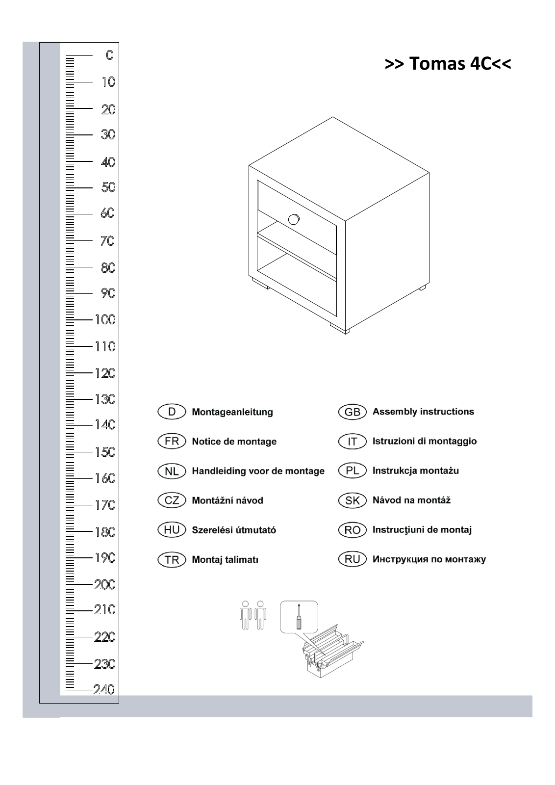 Home affaire Claire Assembly instructions