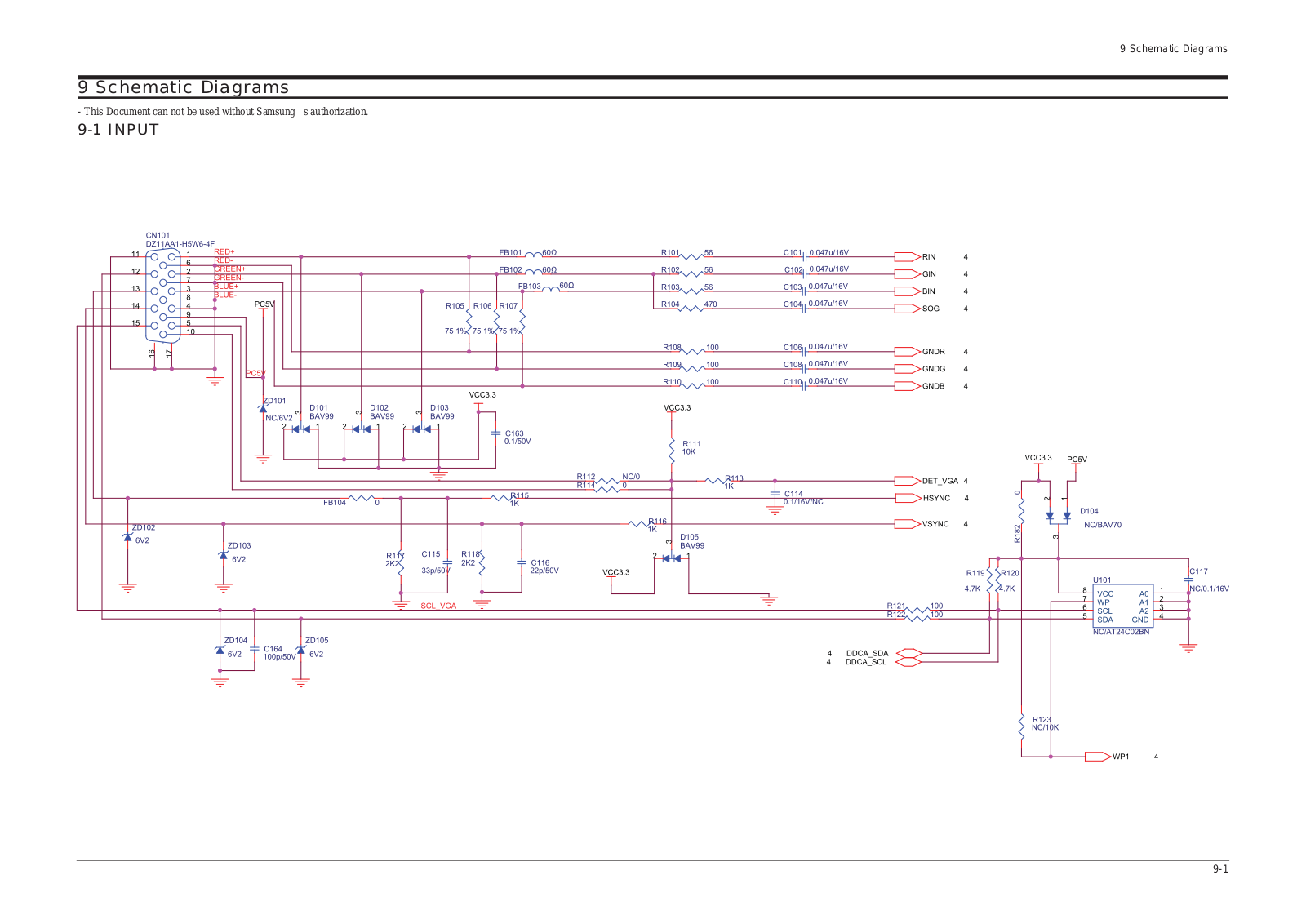 samsung 920nw Service Manual