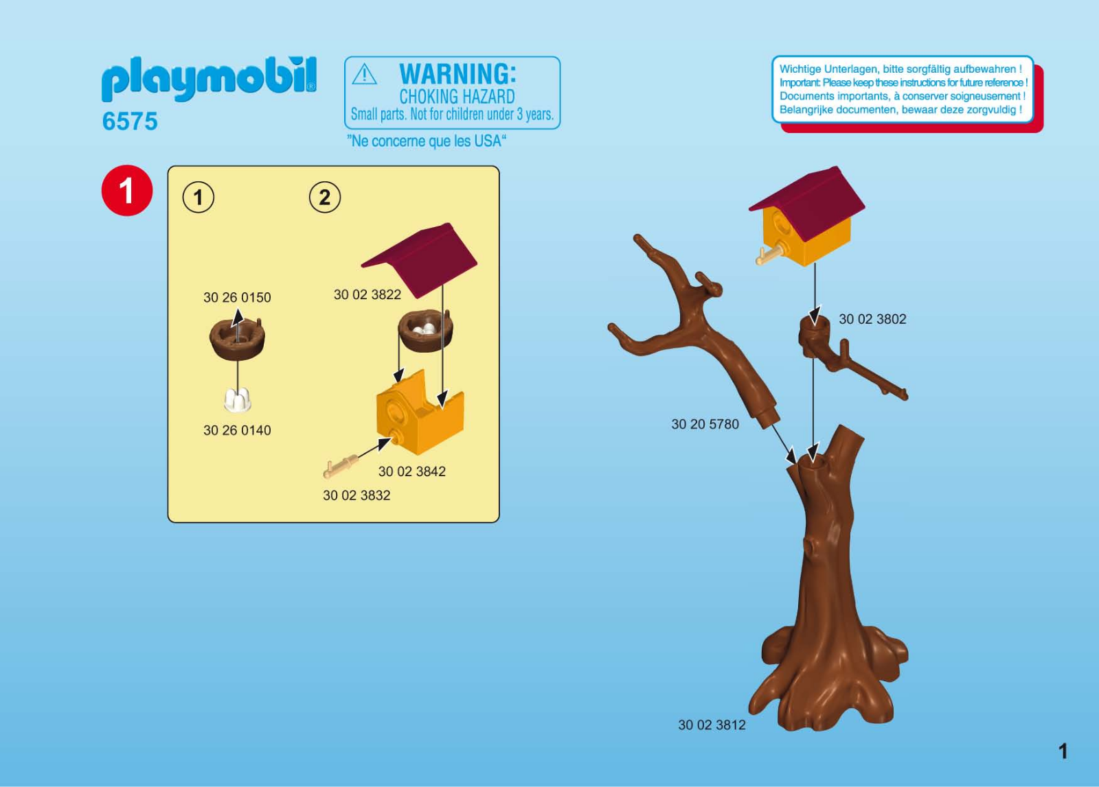 playmobil 6575 Instructions