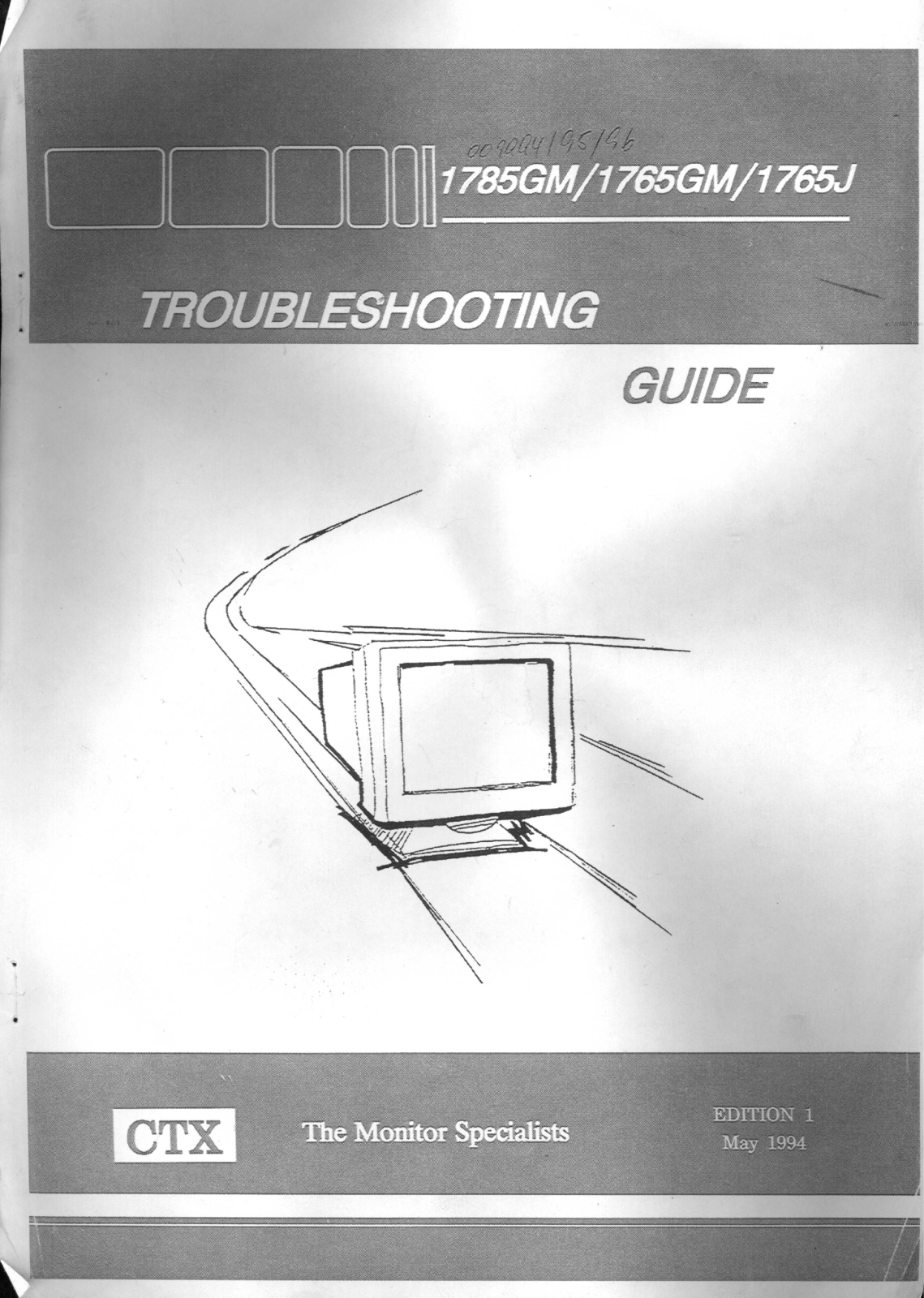 CTX 1765J, 1765GM, 1785GM Service Manual
