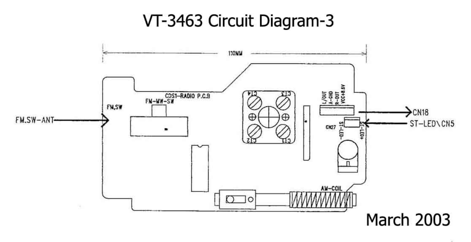 Vitek VT-3463 curcuit Diagram 3