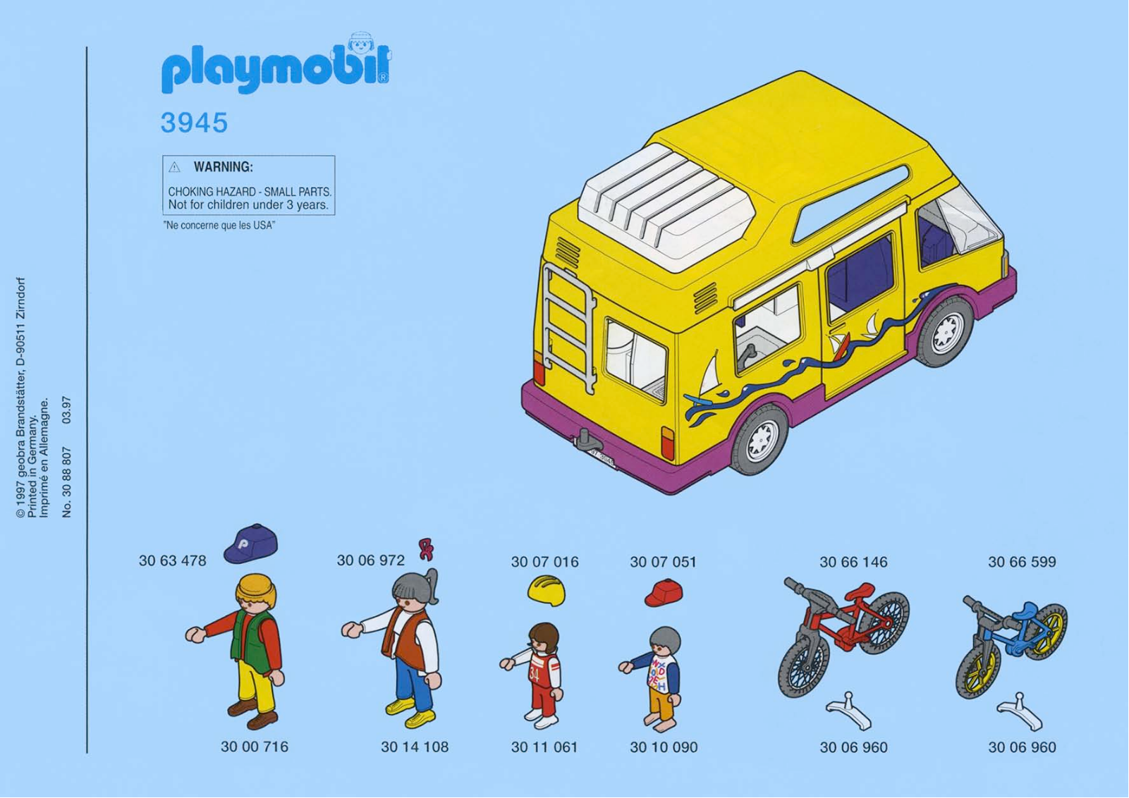 Playmobil 3945 Instructions