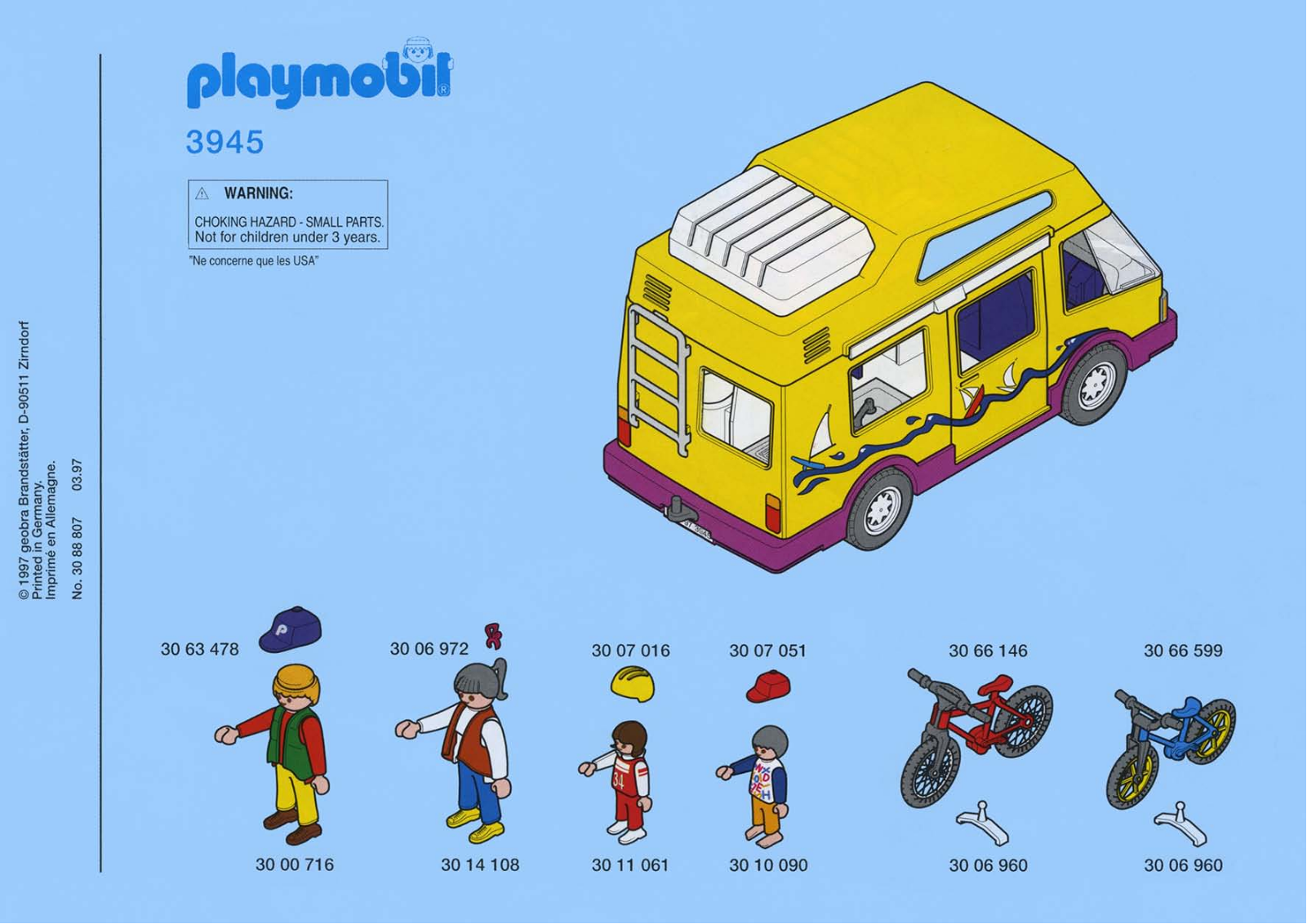 Playmobil 3945 Instructions