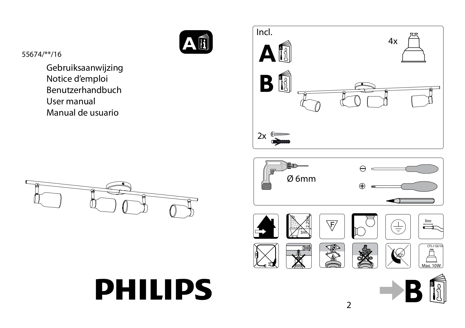 Philips 55674-17-16 User Manual