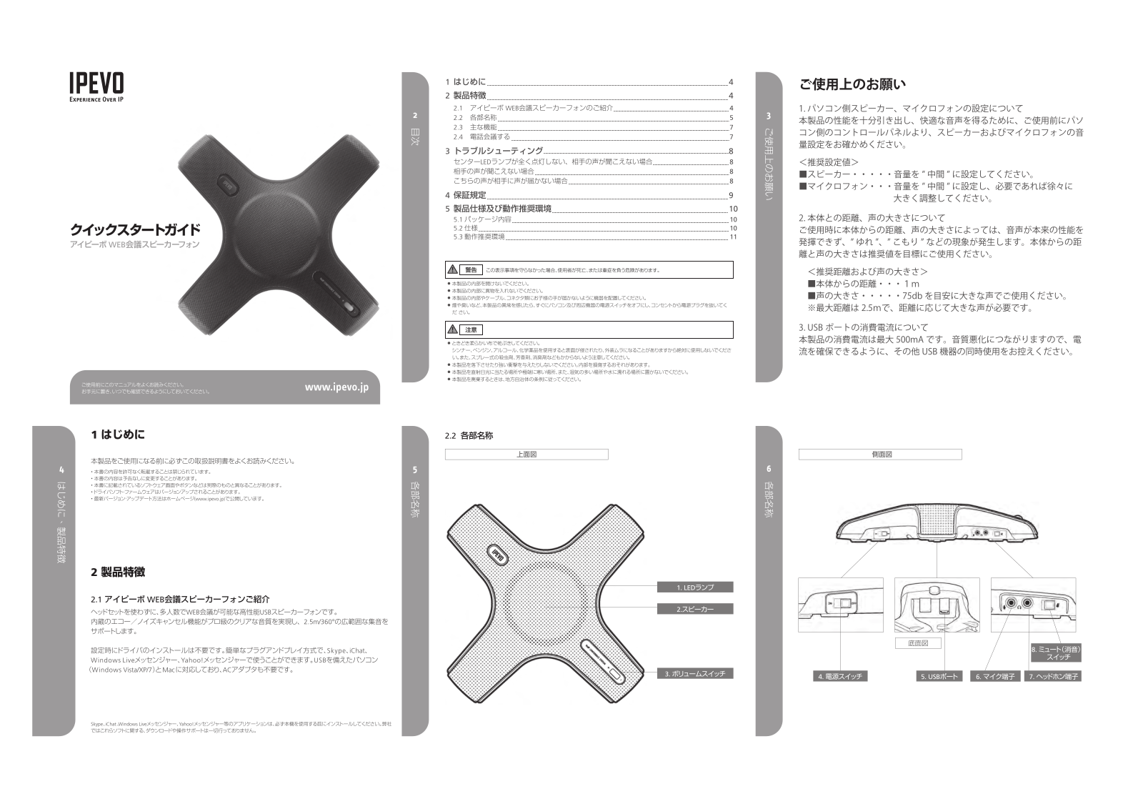 ipevo X1-N6 User guide