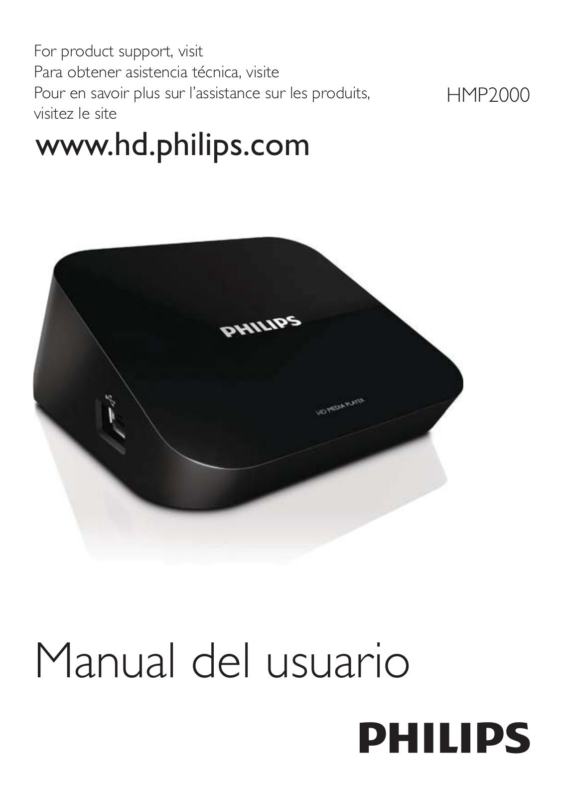 Philips HMP2000 User Manual