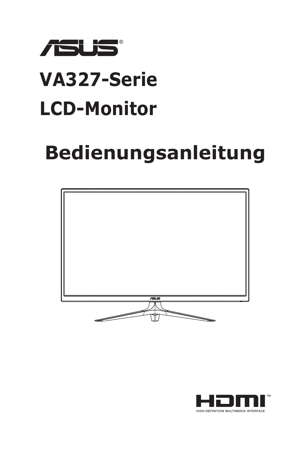 Asus VA327H, VA327N-W User’s Manual