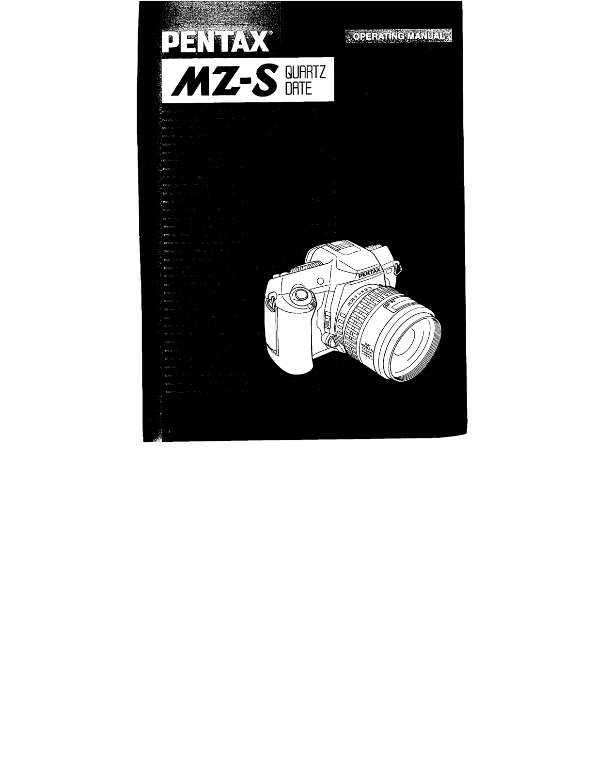 Pentax MS-Z Operating  Manual