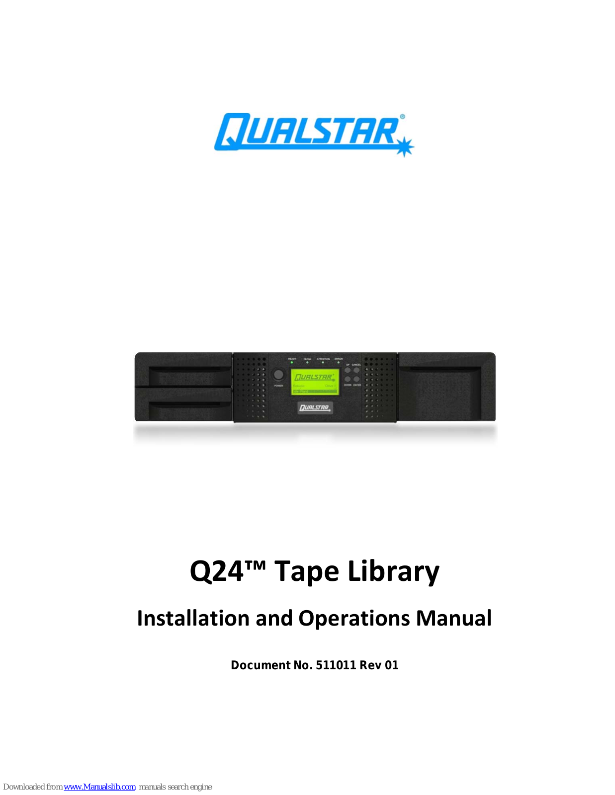 Qualstar Q24 Installation And Operation Manual