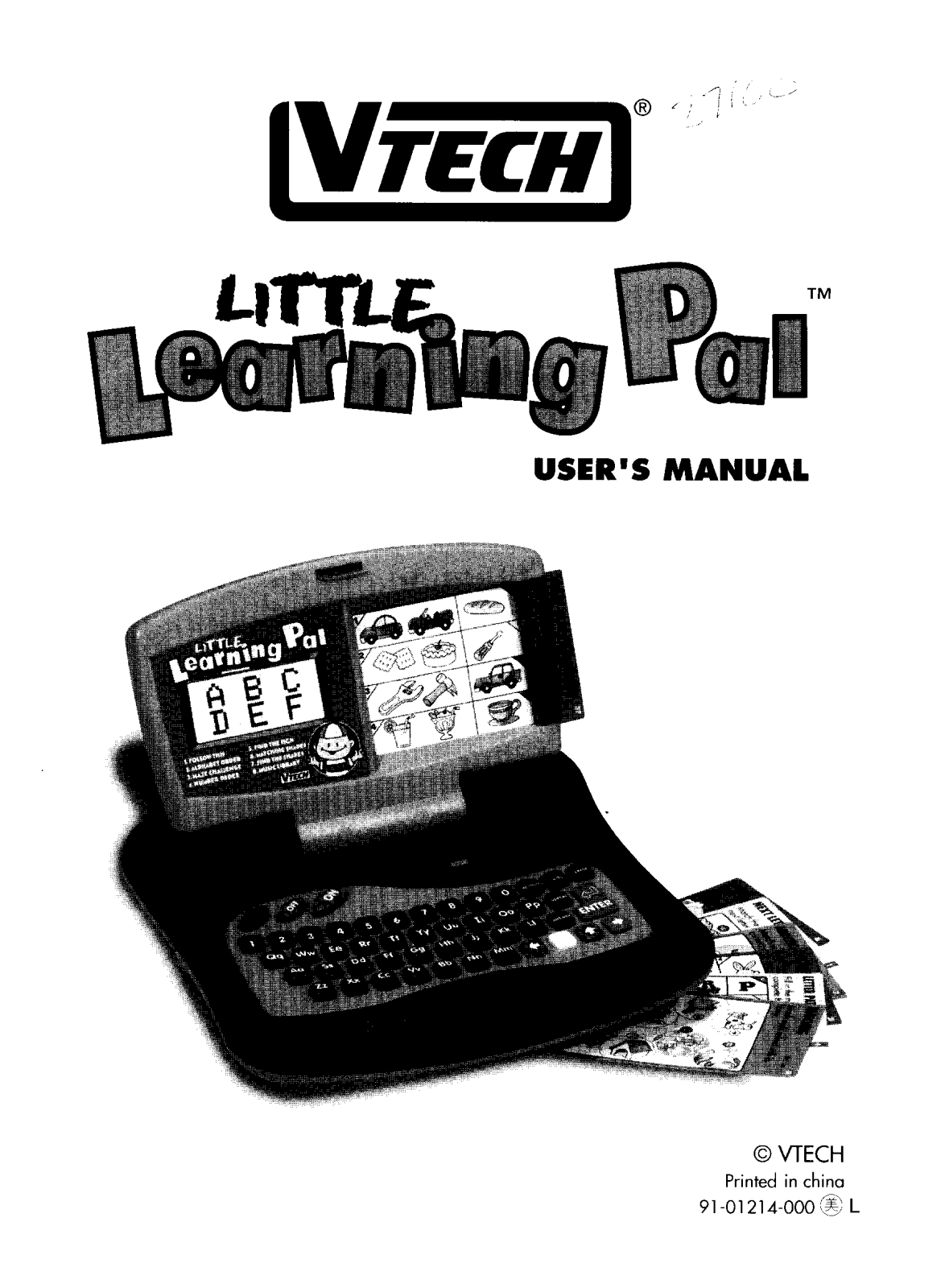 VTech LITTLE LEARNING PAL User Manual