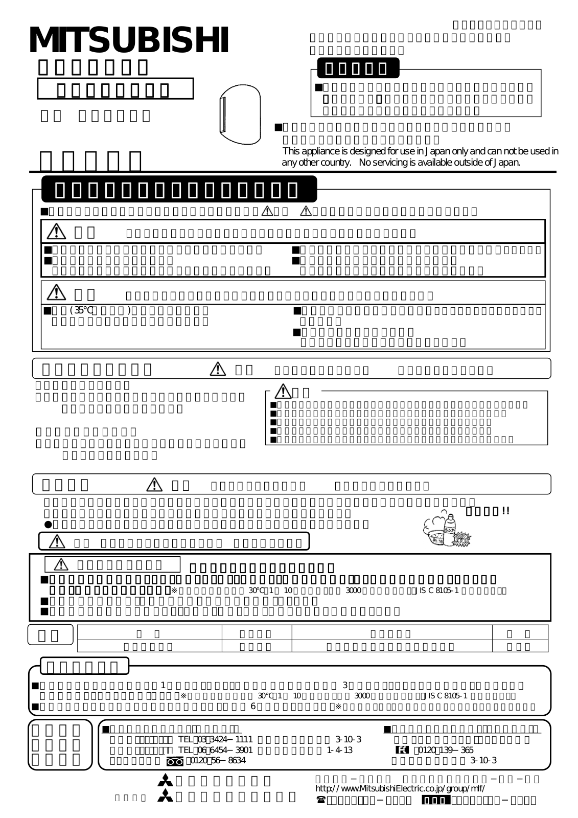 Melco LV4165 User Manual