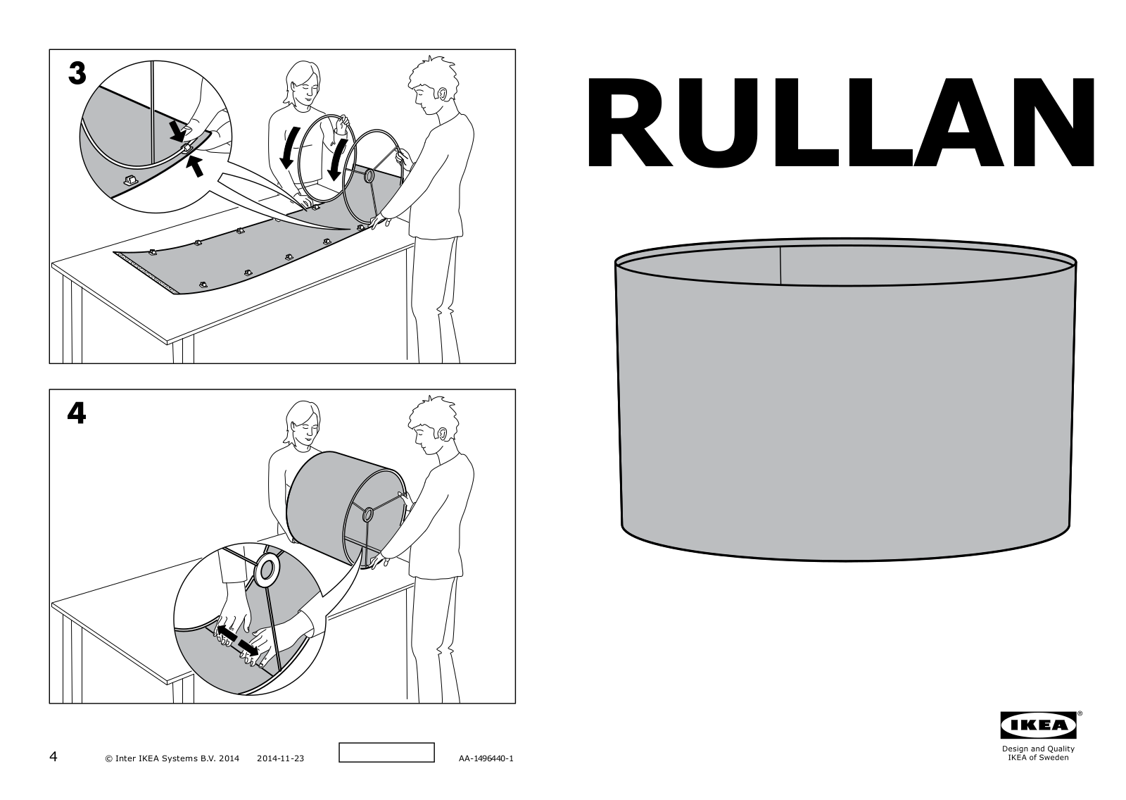 Ikea 60312305, 90312304 Assembly instructions