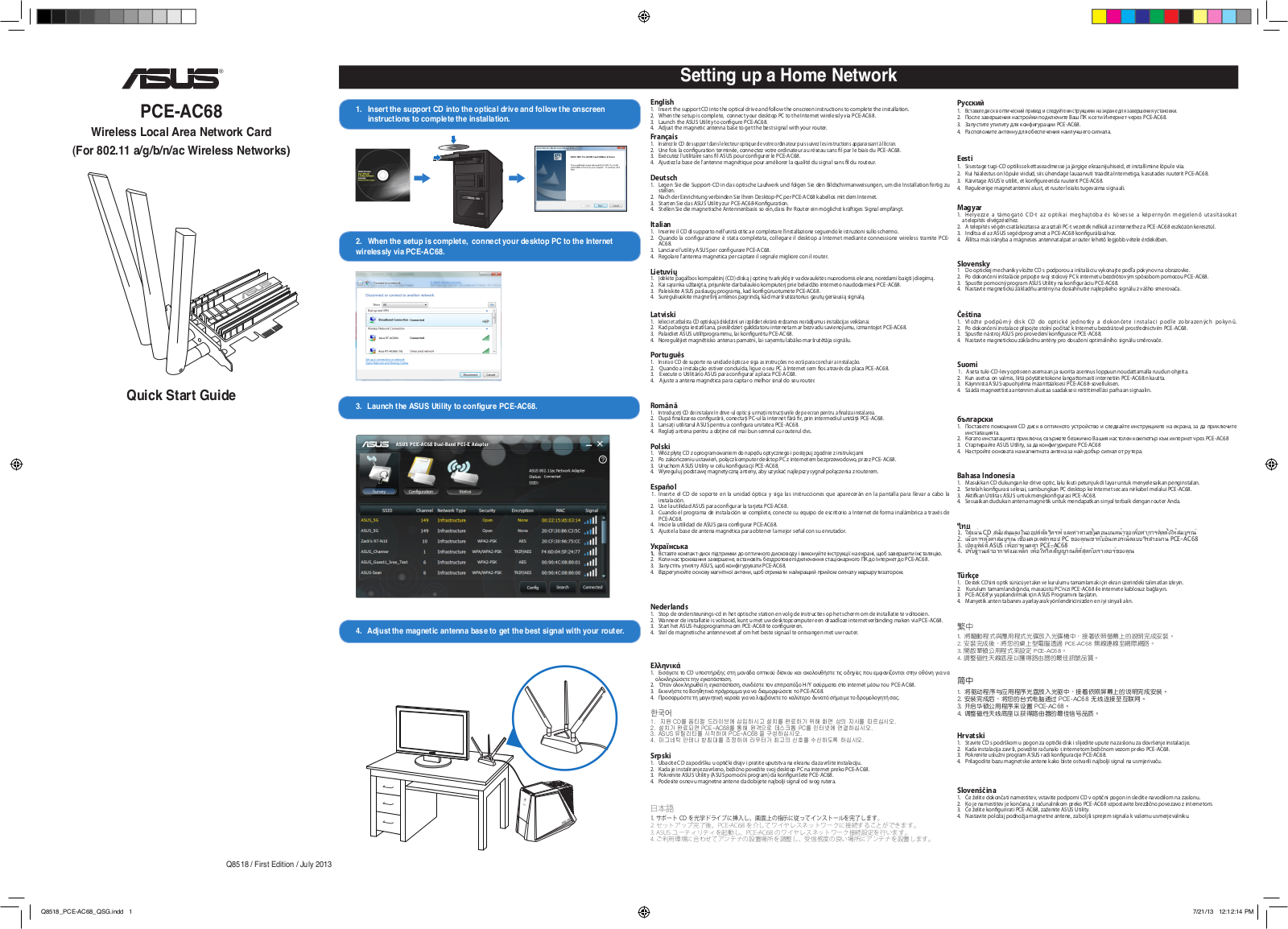 ASUSTeK Computer PCEAC68 Users Manual