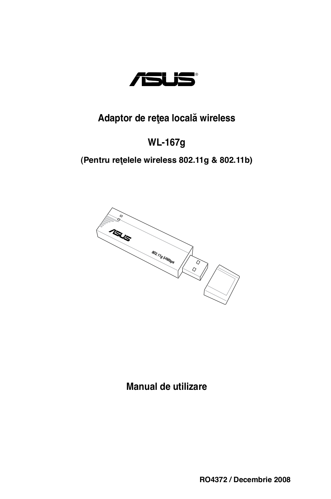 Asus WL-167G User Manual