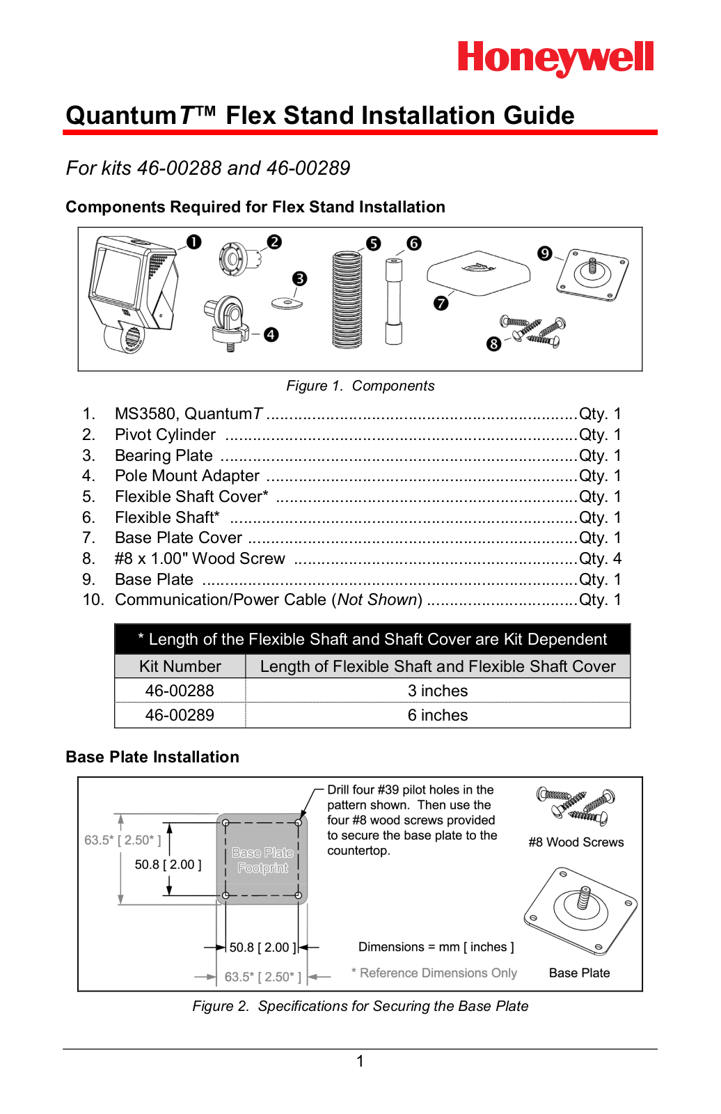 Honeywell 46-00288, 46-00289 User Manual - ManualMachine.com