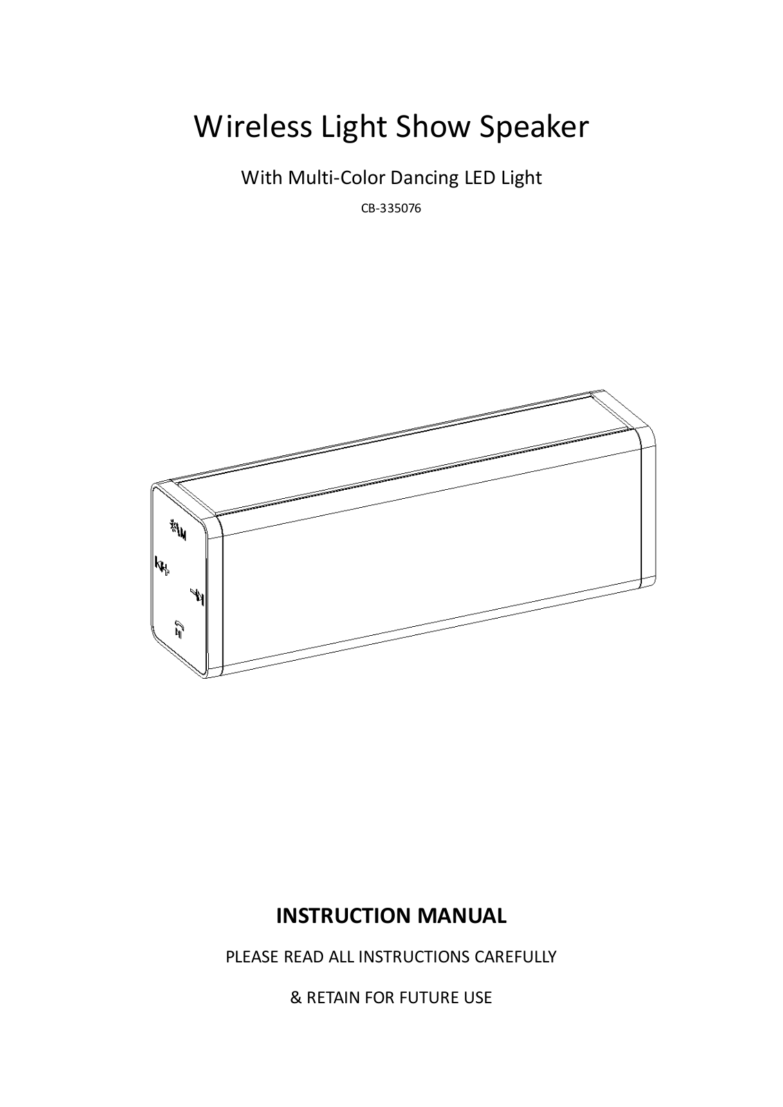 CLEVER BRIGHT CB 335076 User Manual