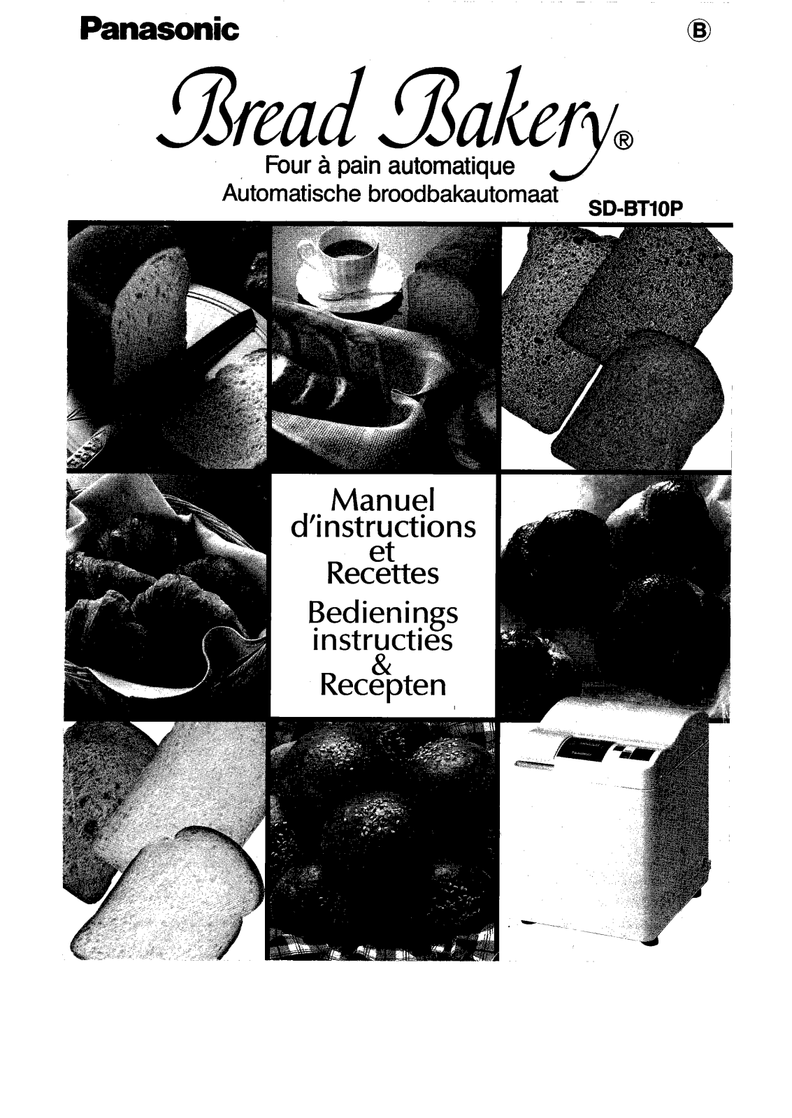 PANASONIC SDBT10P User Manual