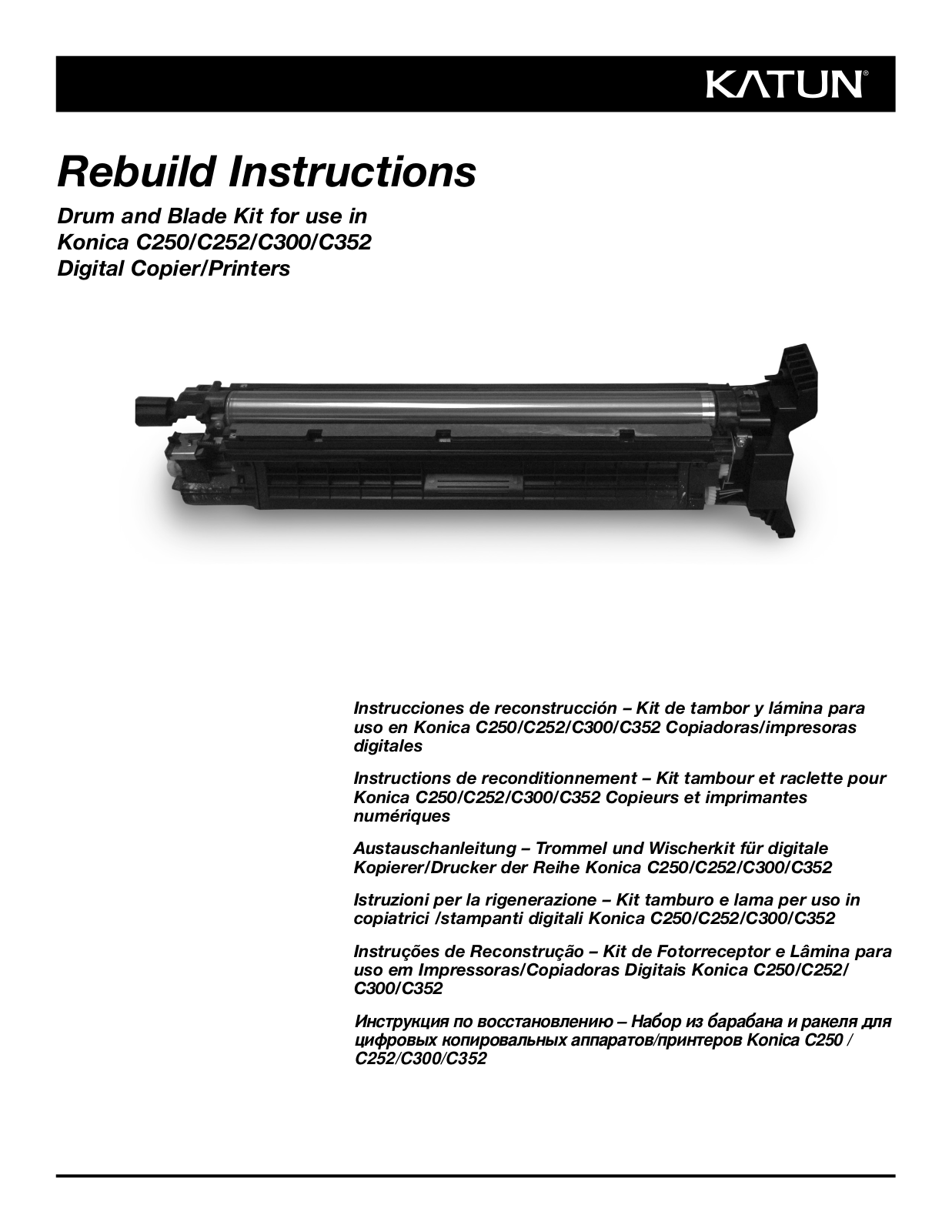 Katun C352 User Manual