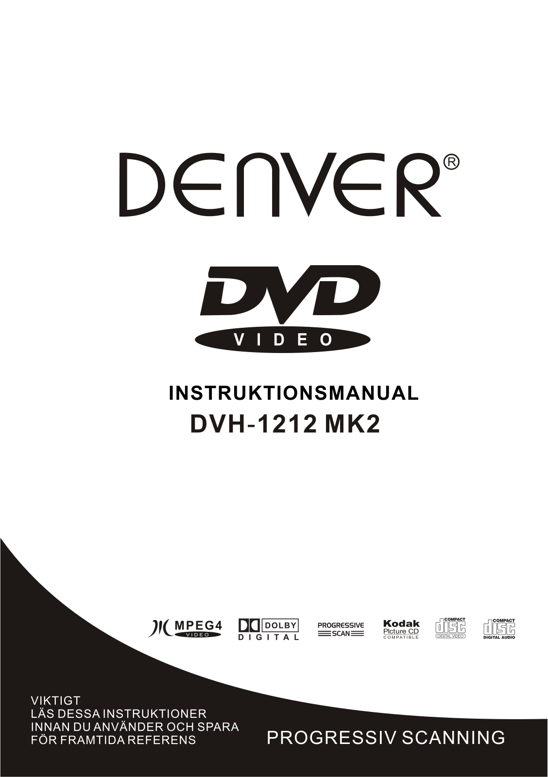 Denver DVH-1212MK2 Instruction Manual