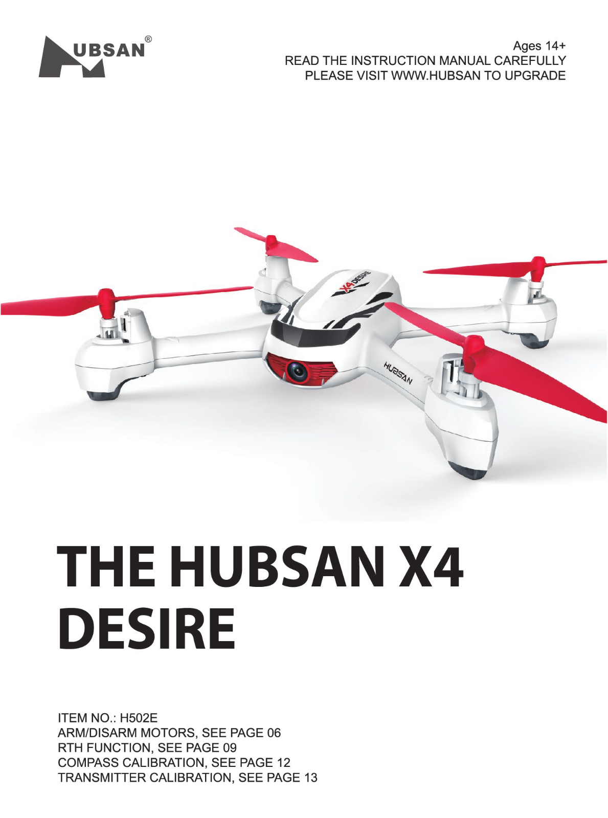 Hubsan The User Manual